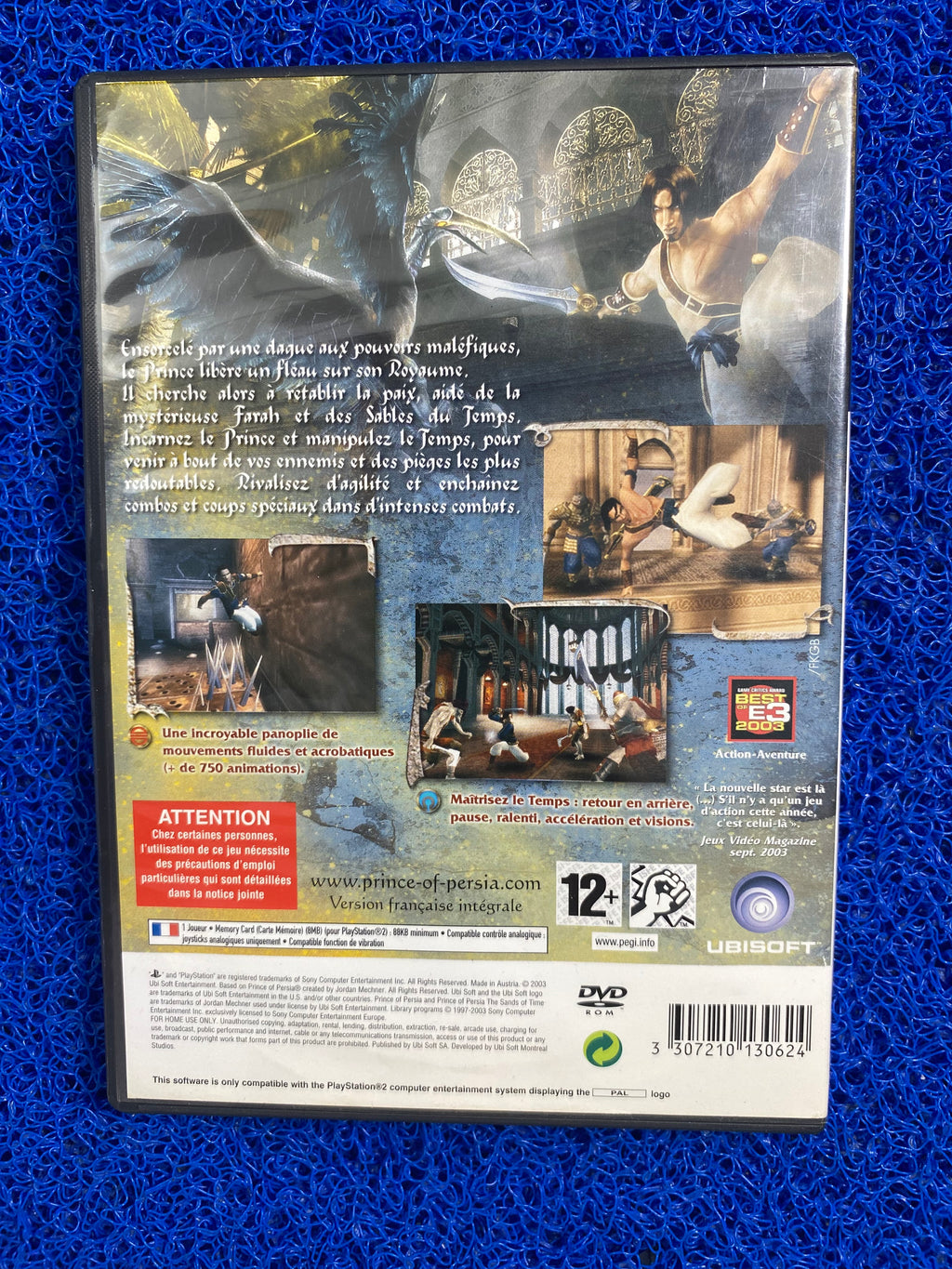 PS2# Prince of persia the sands of time (E)