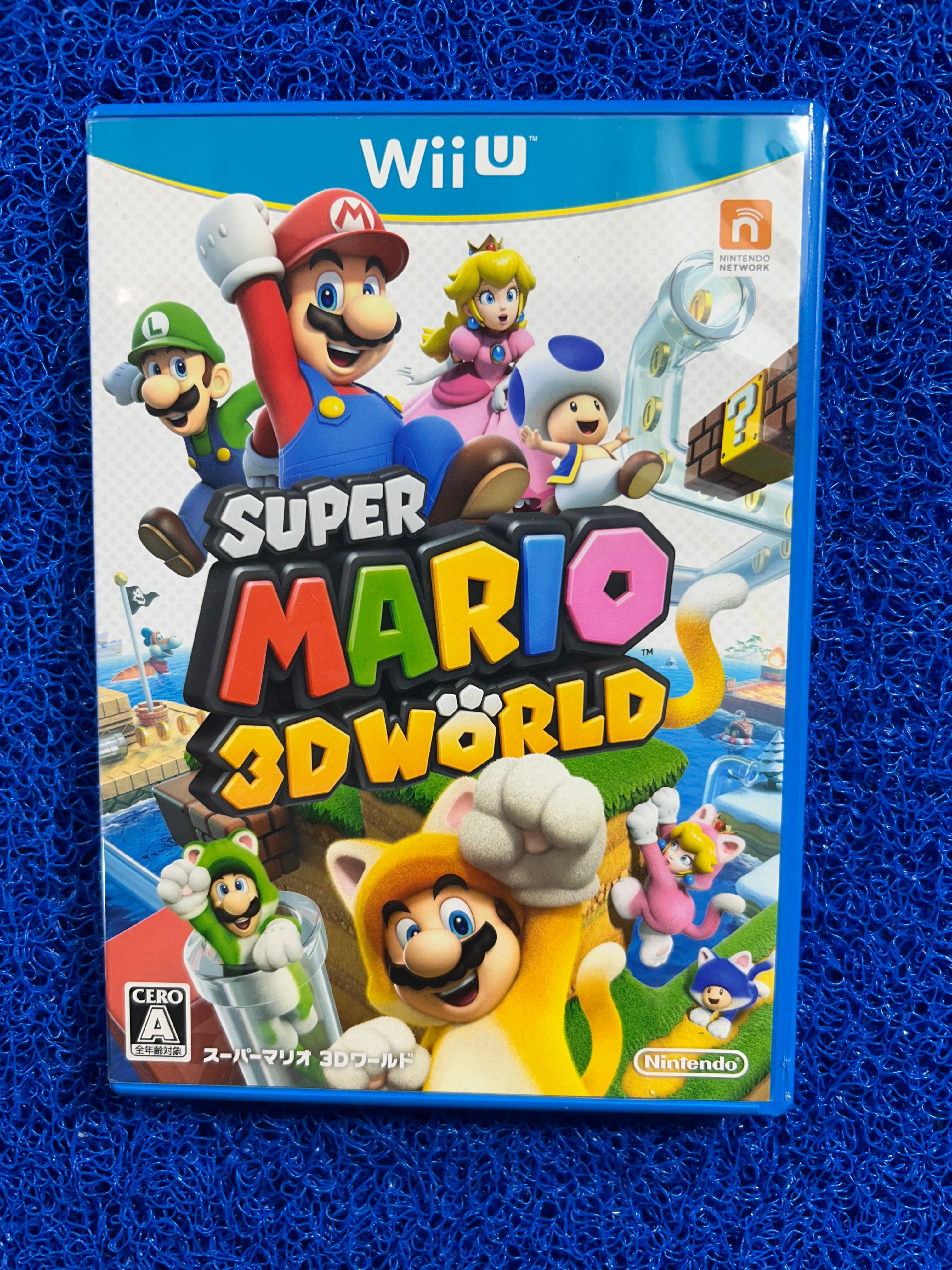 WIIU Super mario world (J)