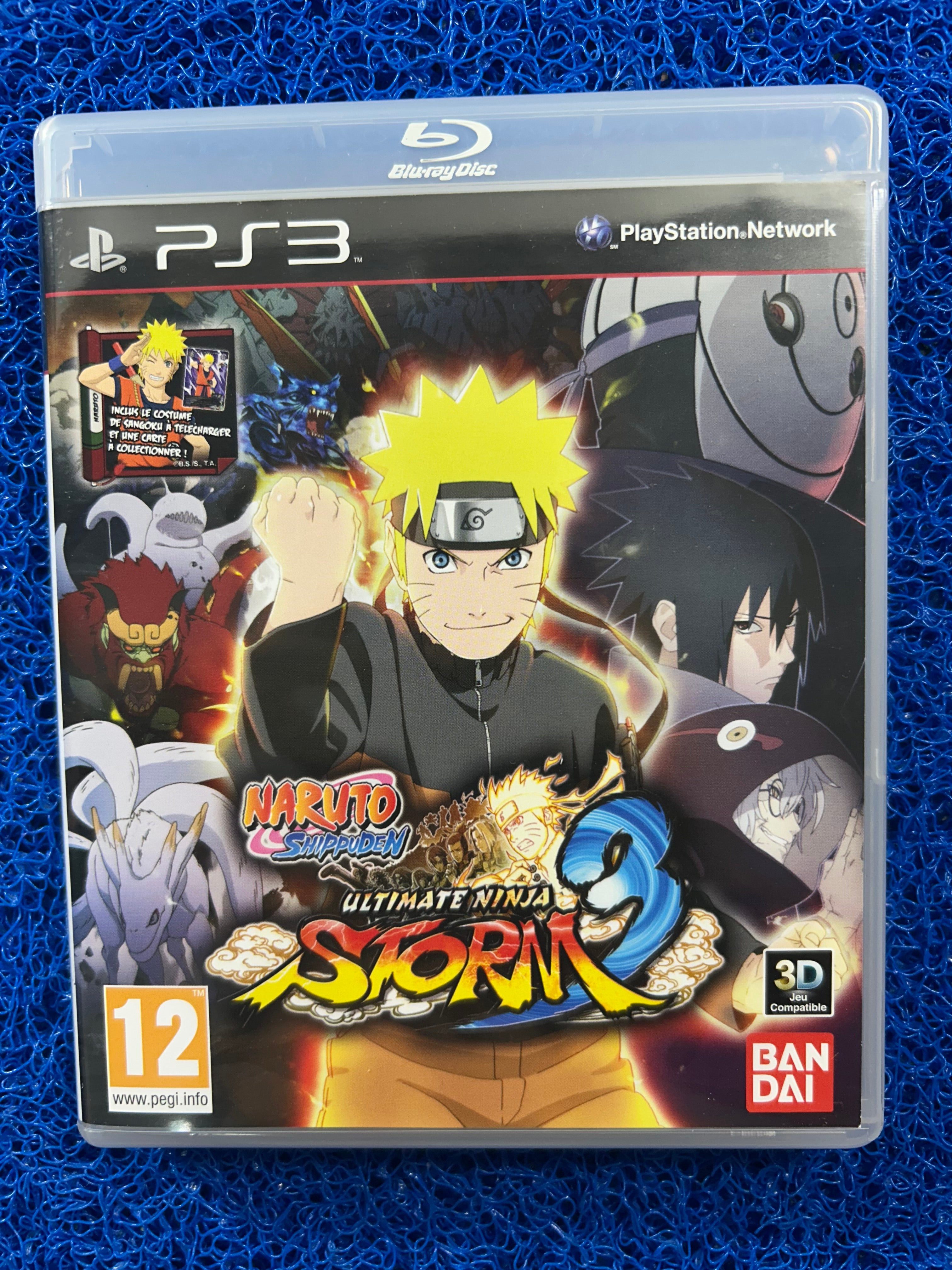 PS3 Naruto ultimate ninja storm 3
