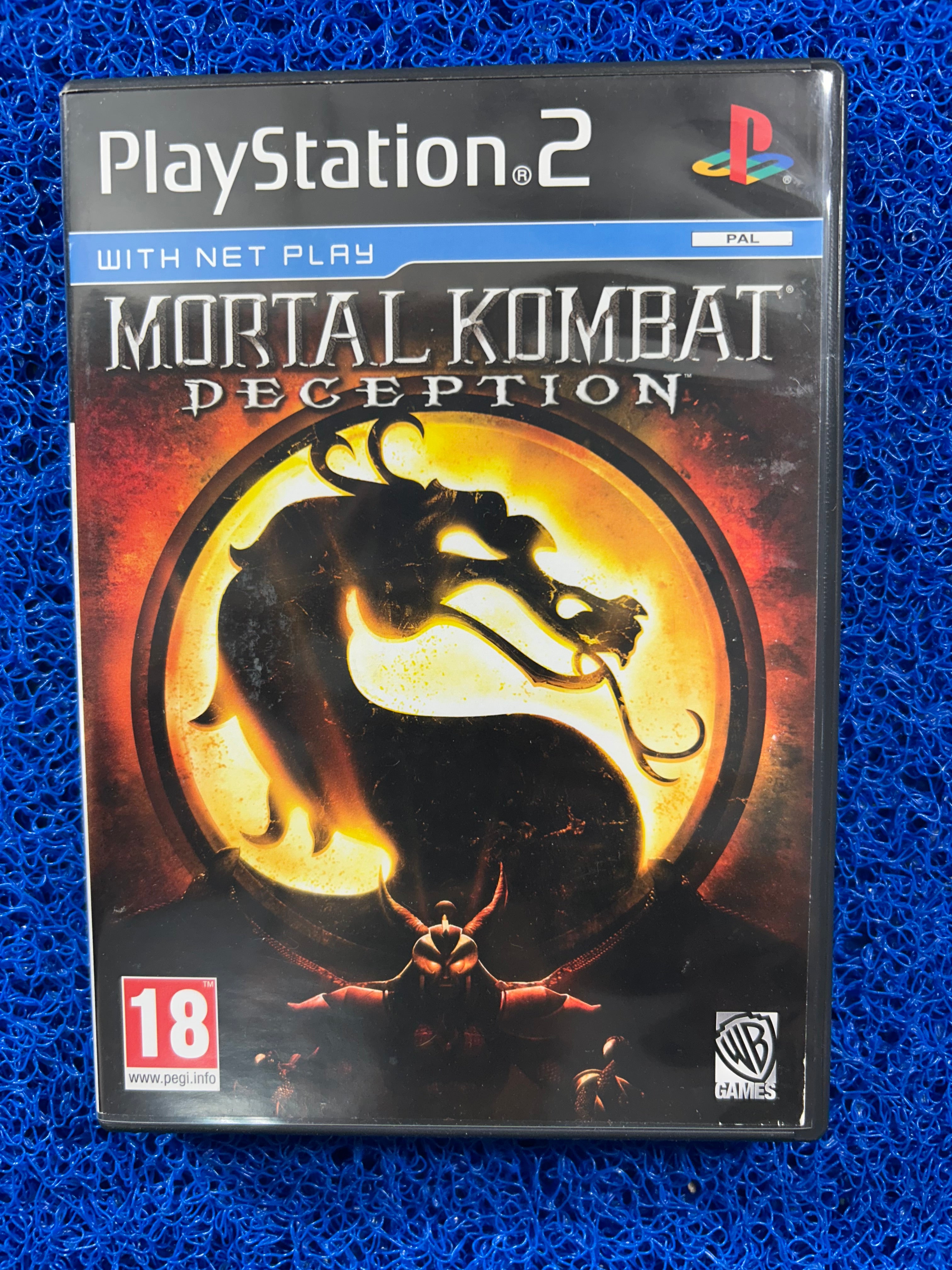 PS2 Mortal kombat deception (E)