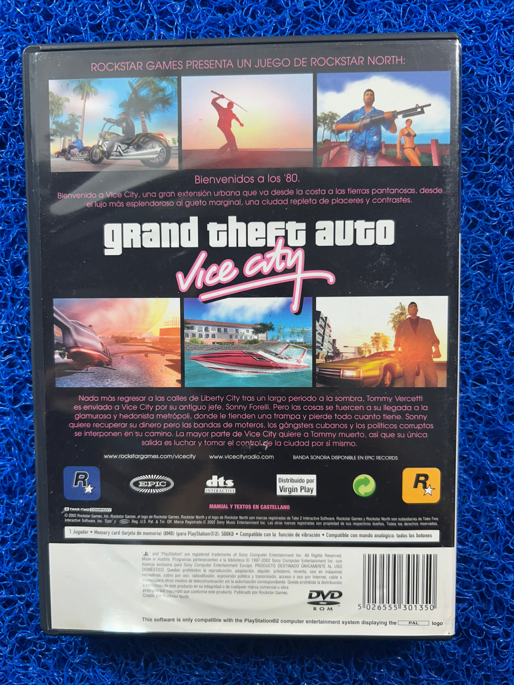 PS2 GTA Vice city (E)