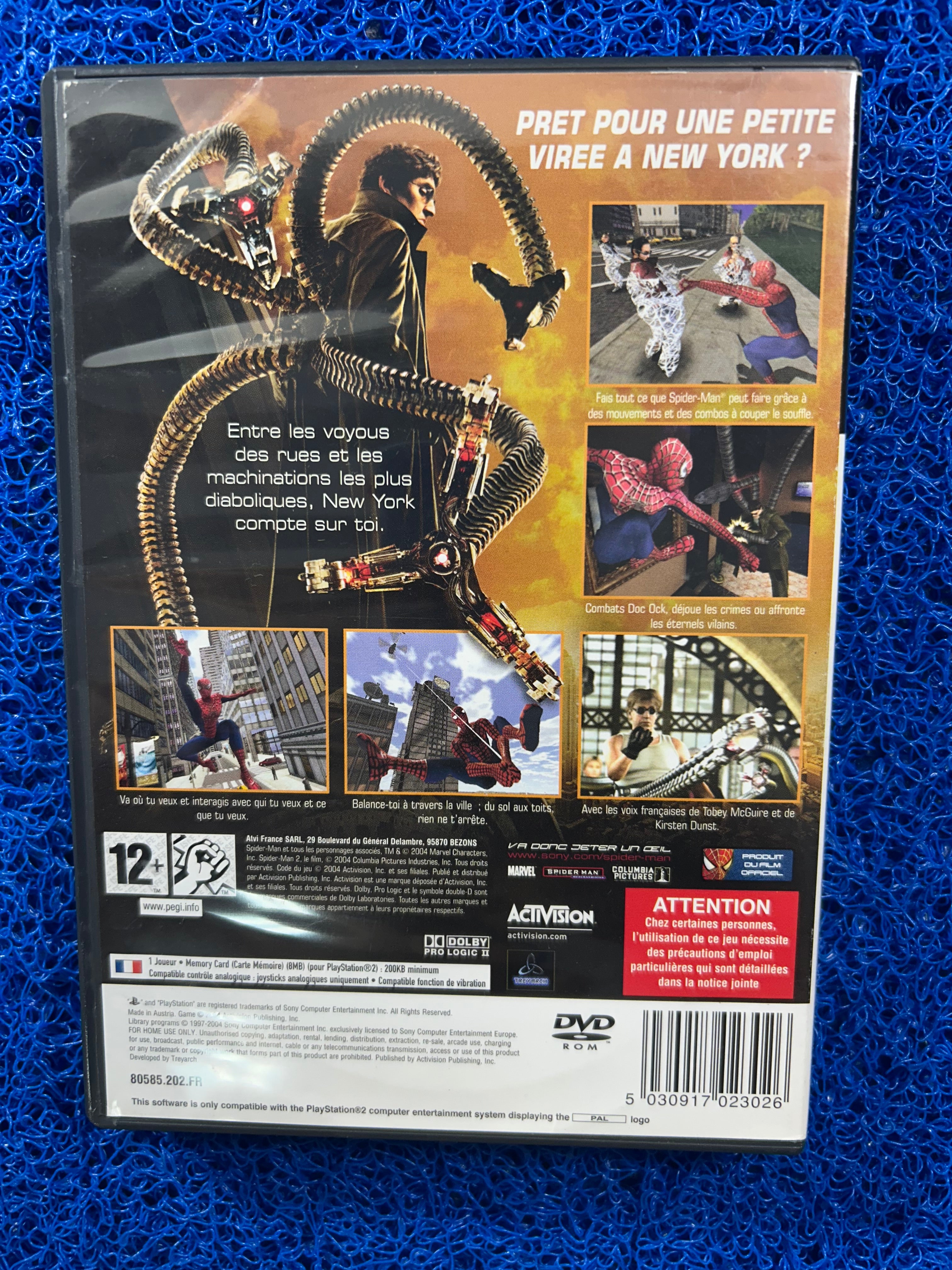 PS2 Spider man 2 (E)