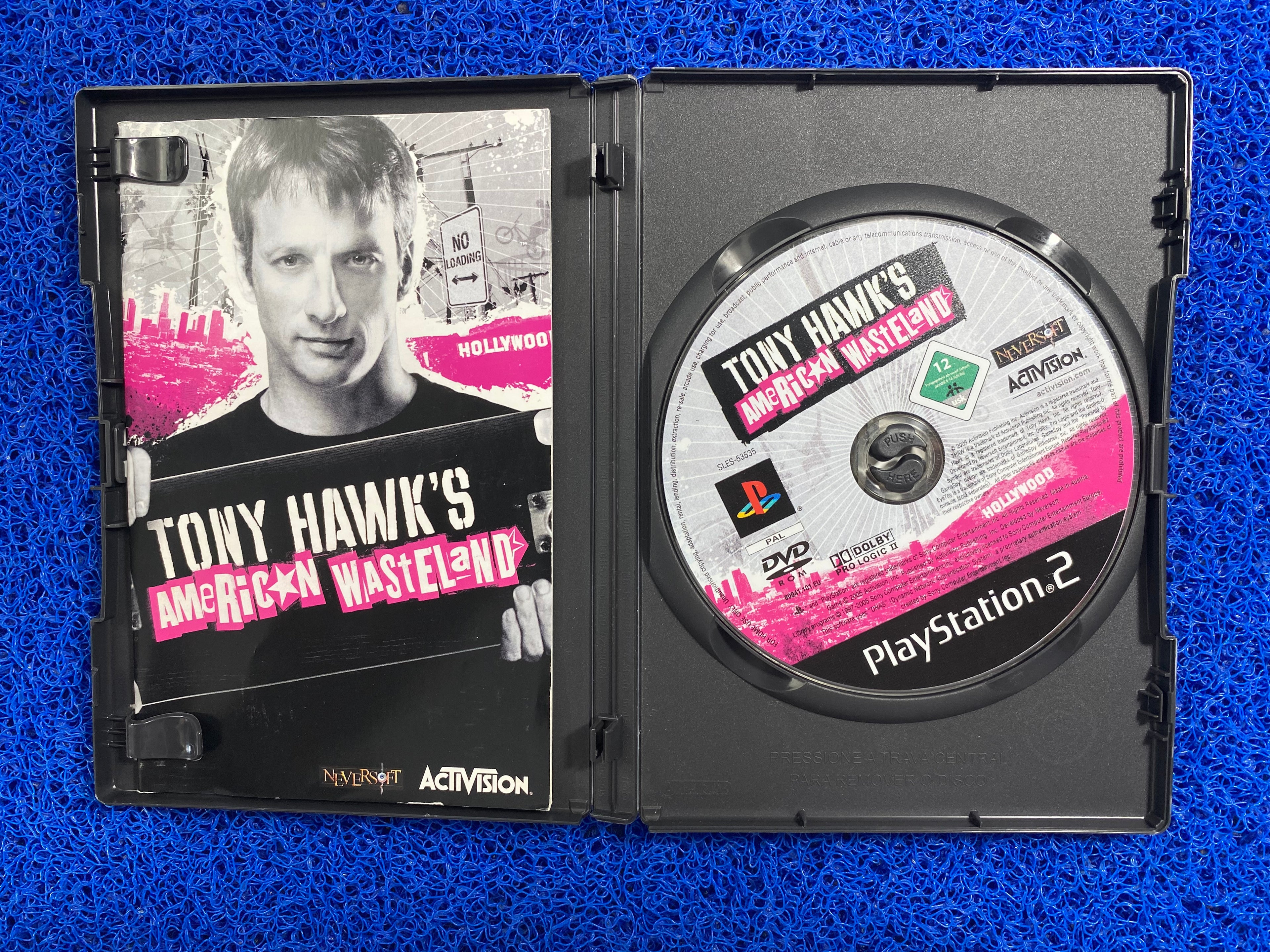 PS2# Tony hawk american wasteland (E)