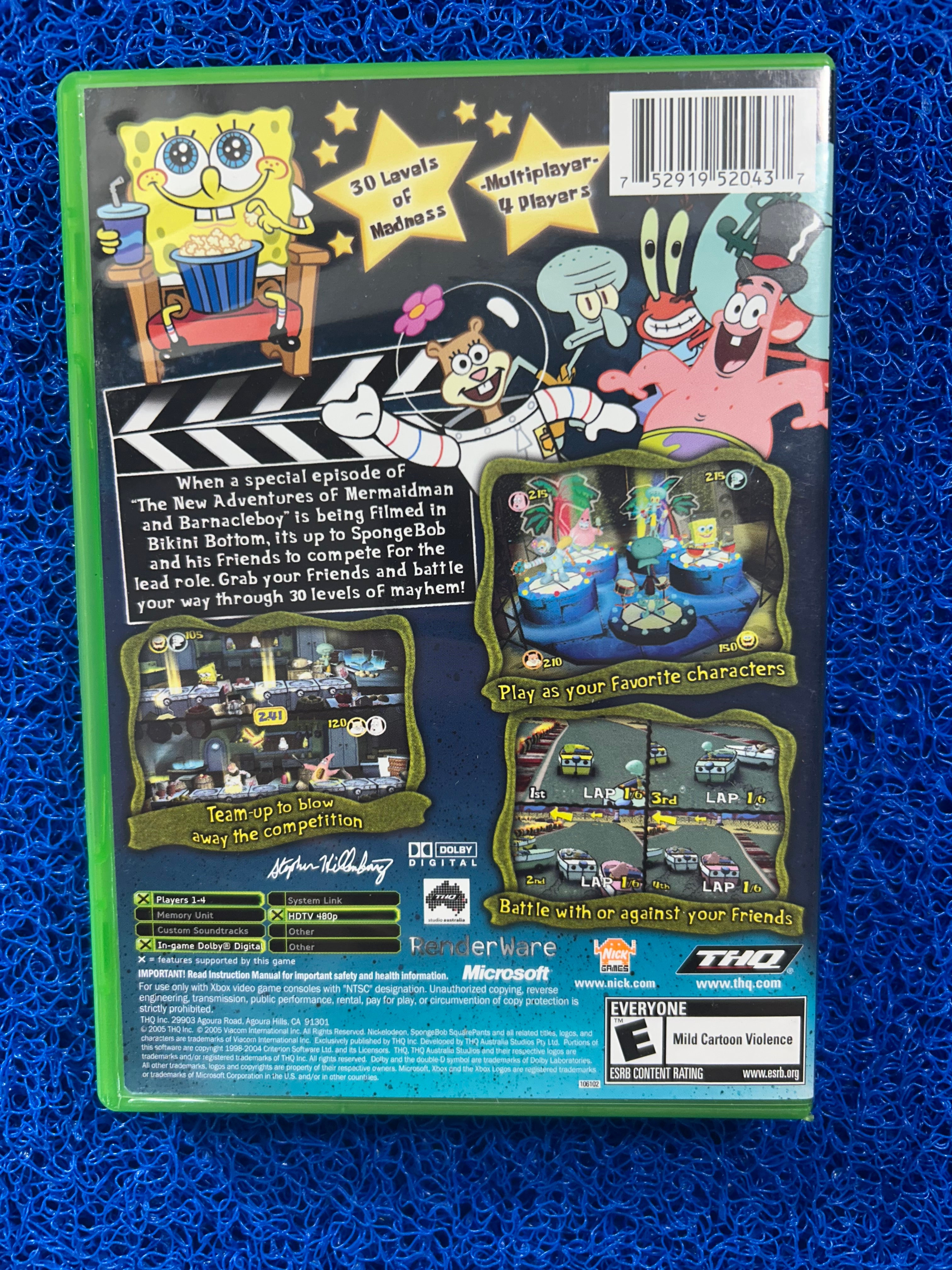 XBOX Spongebob squarepants (A)