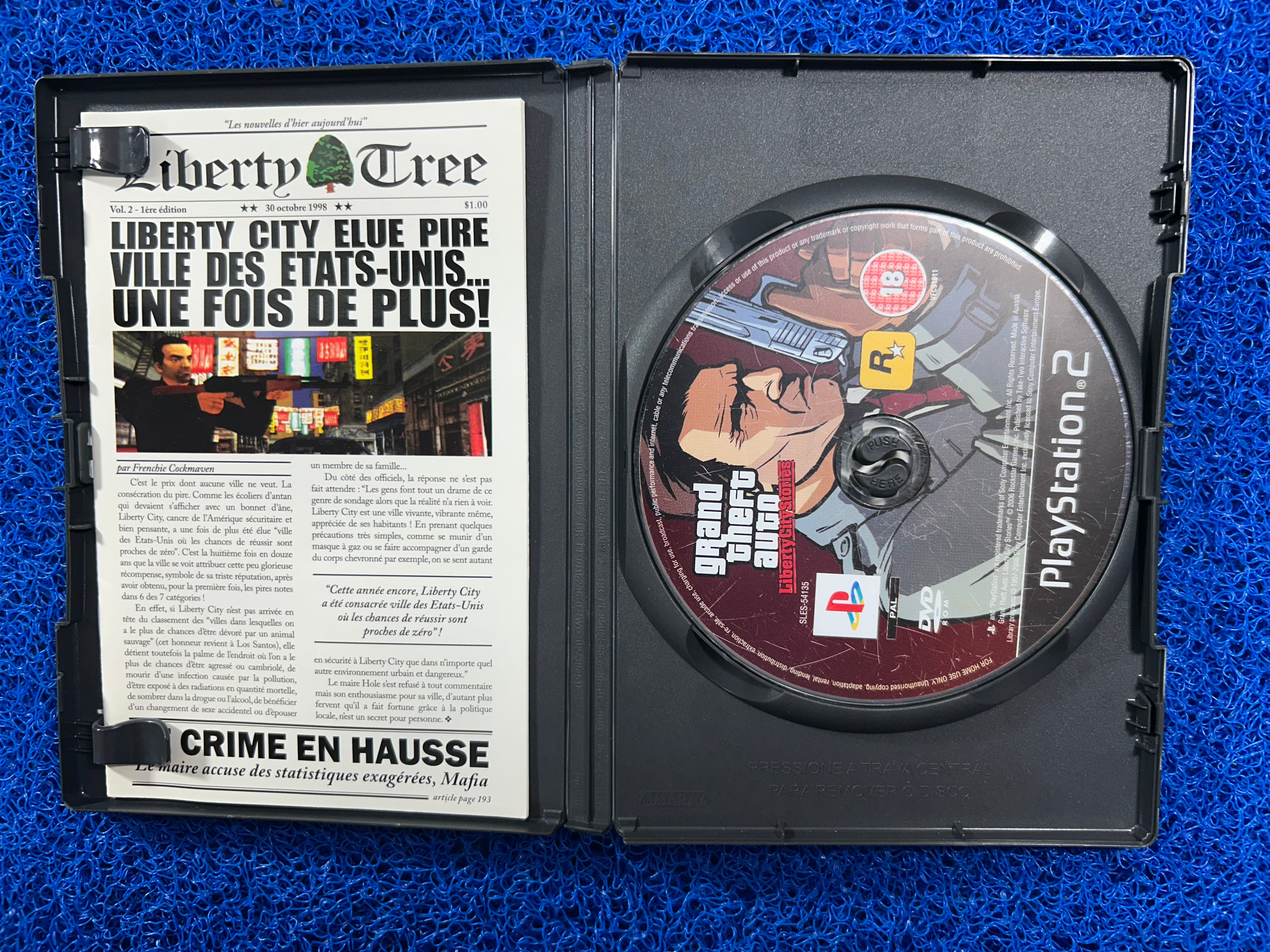 PS2# GTA Liberty city stories (E)