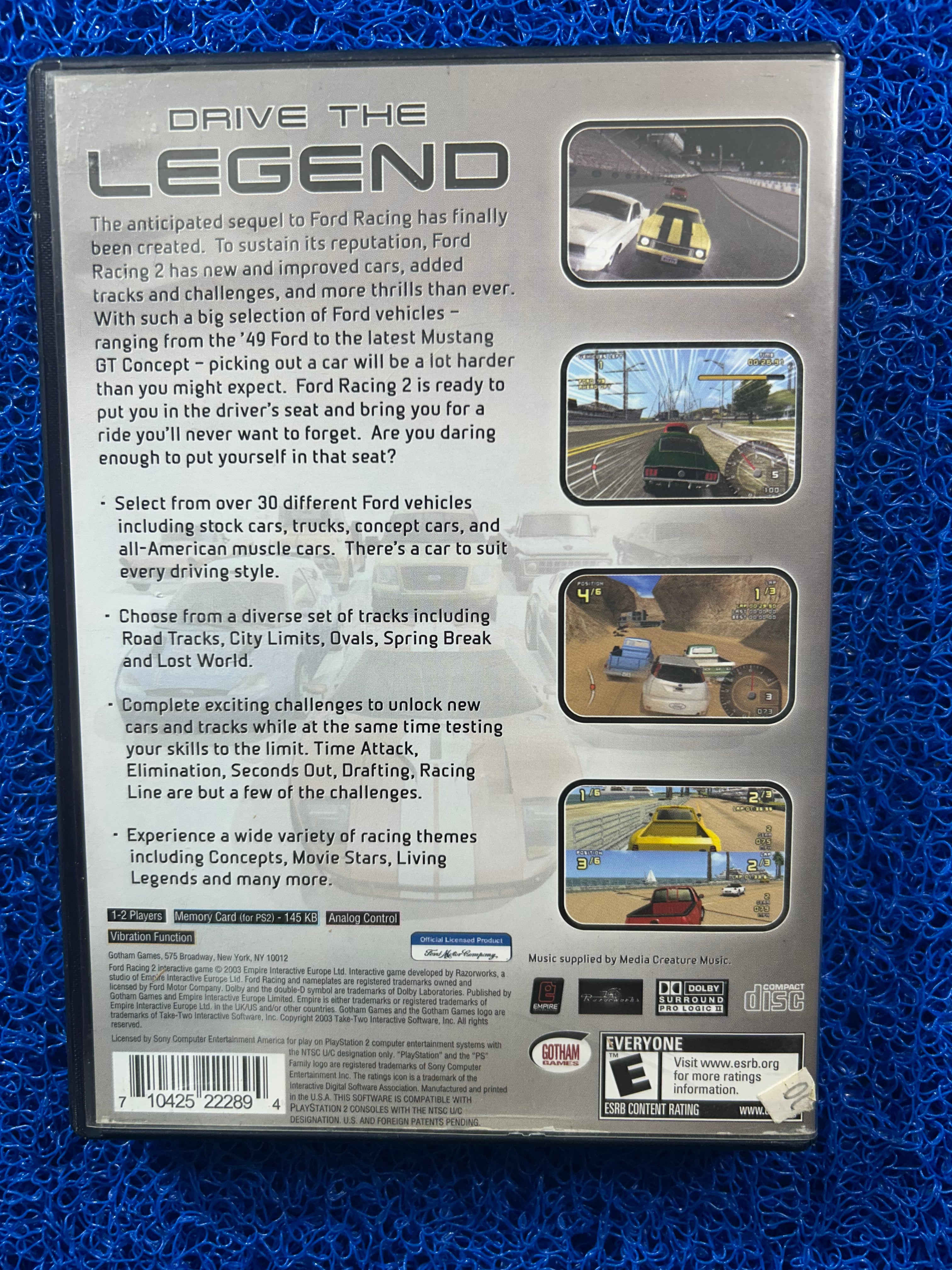 PS2 Ford racing 2 (A)