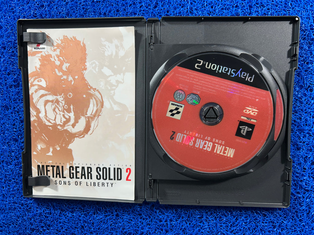 PS2 Metal gear solid 2 (E)