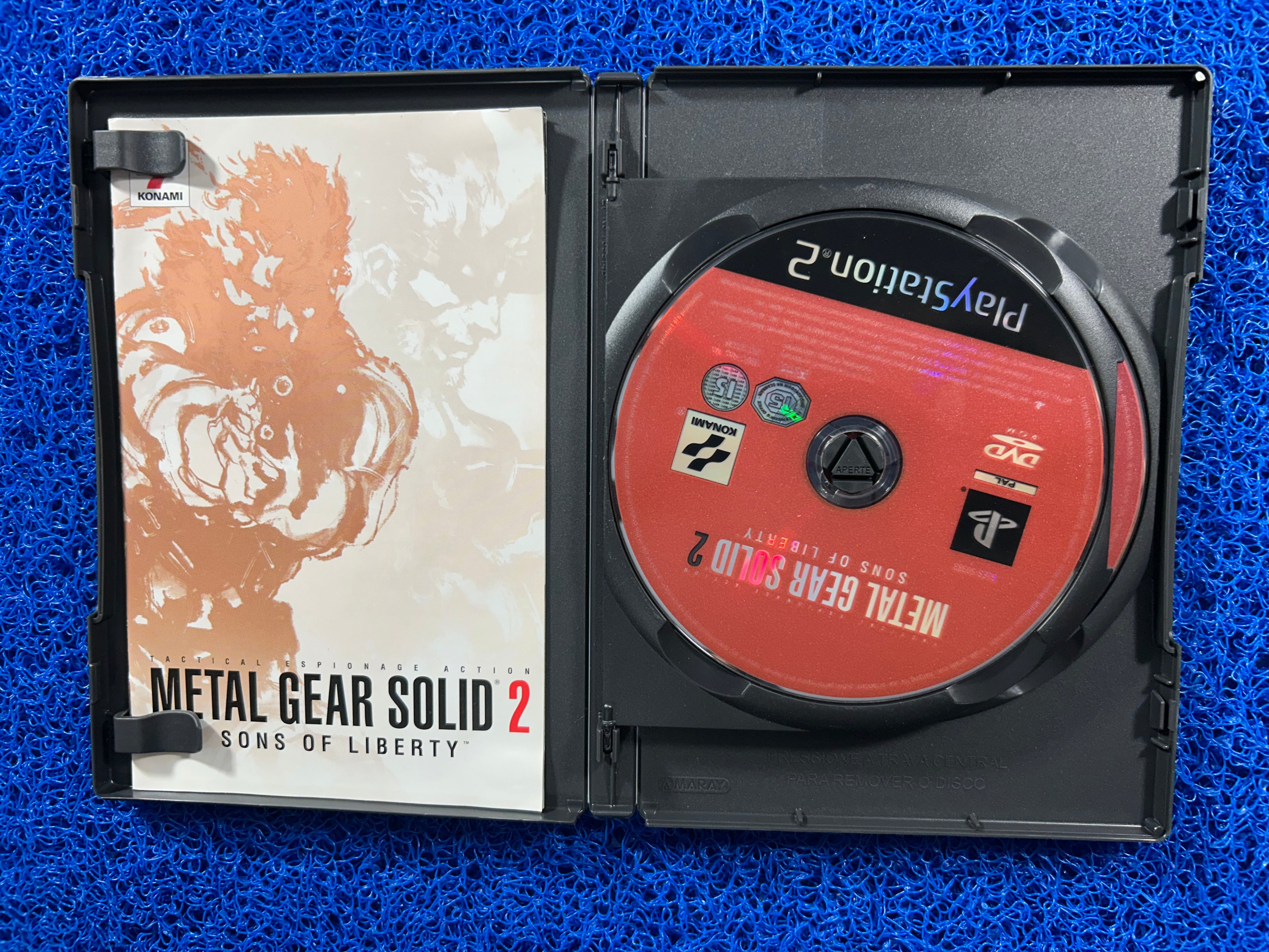 PS2 Metal gear solid 2 (E)