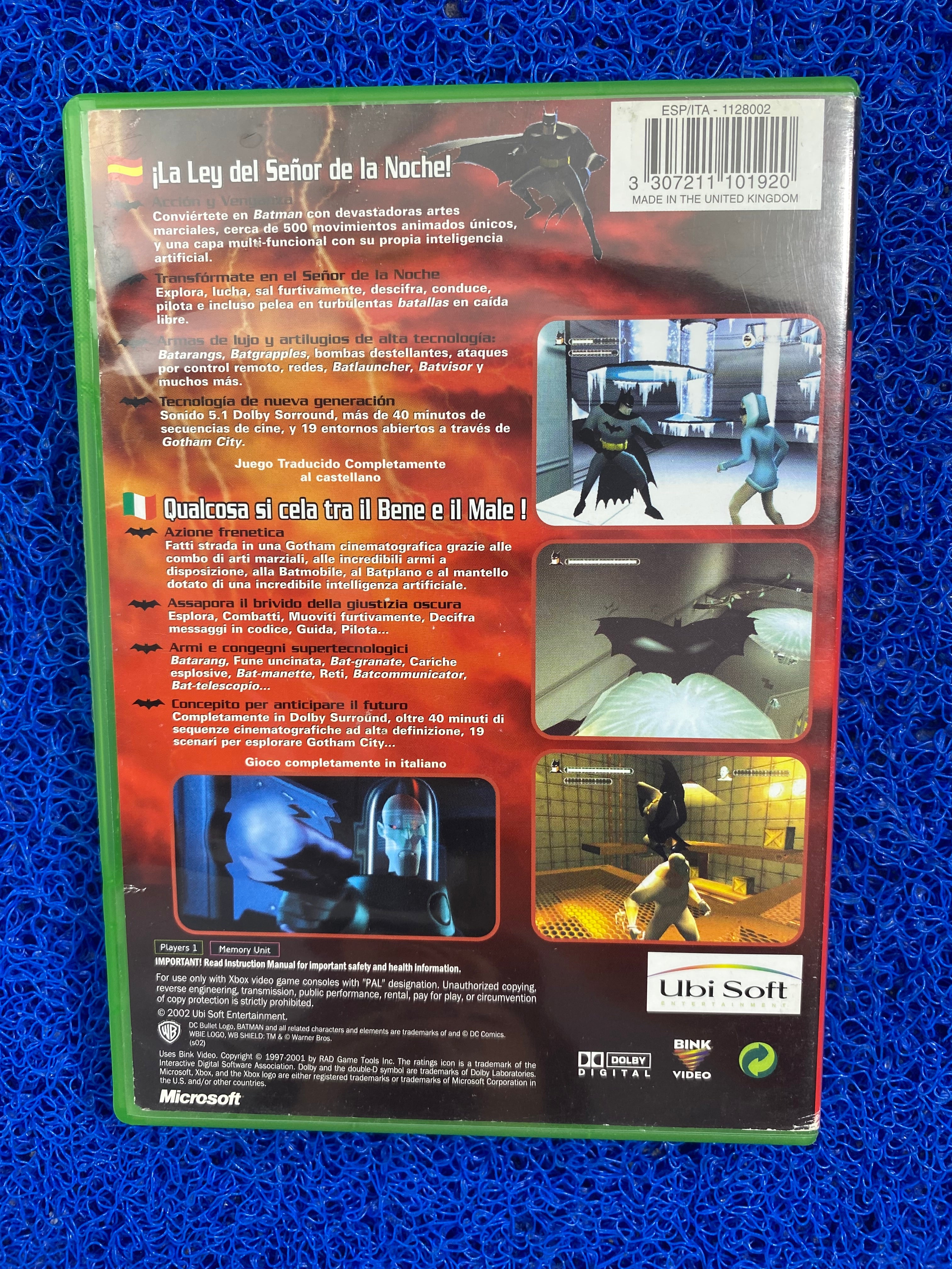 XBOX# Batman vengeance (E)