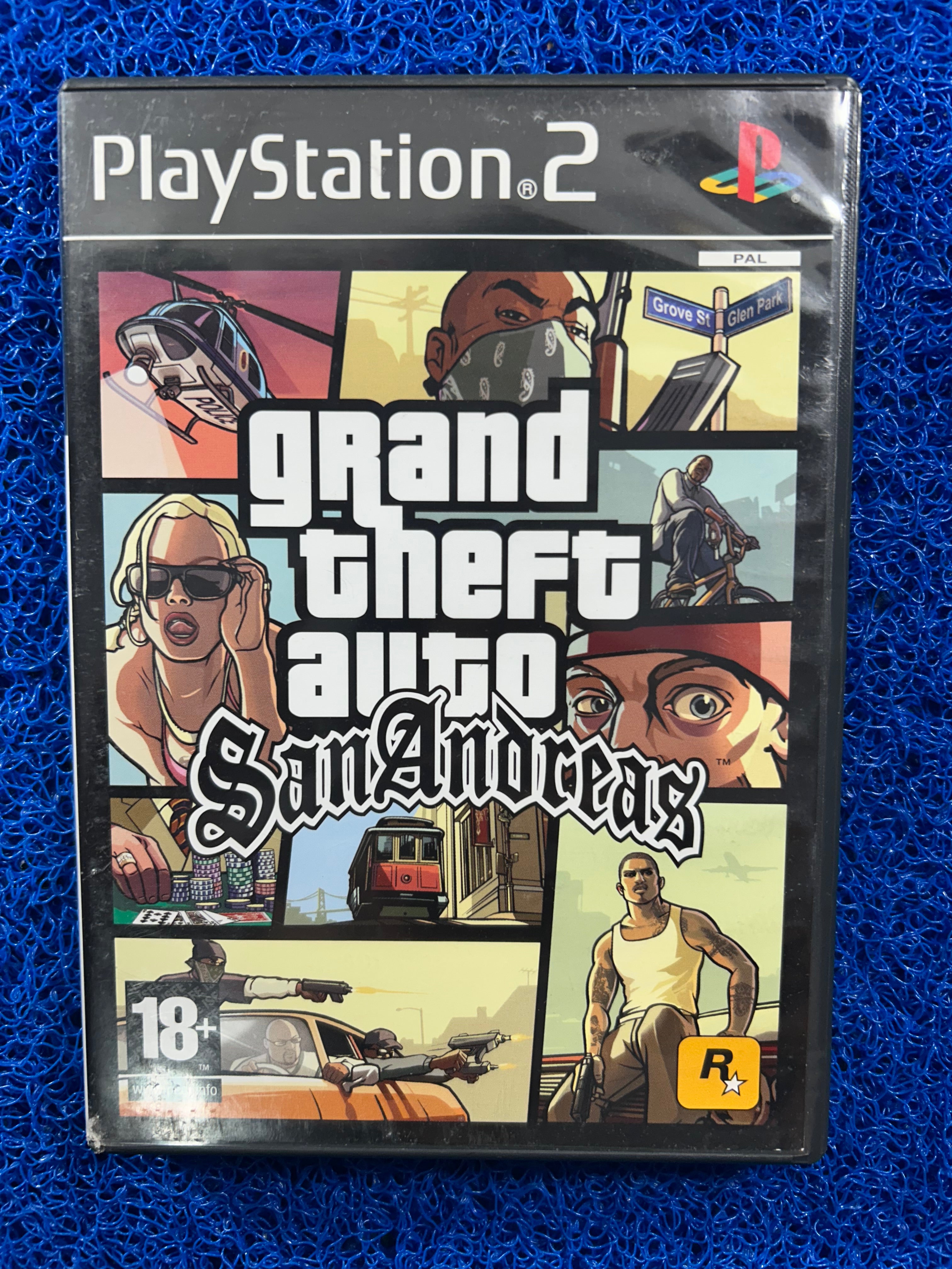 PS2 GTA San andreas (E)