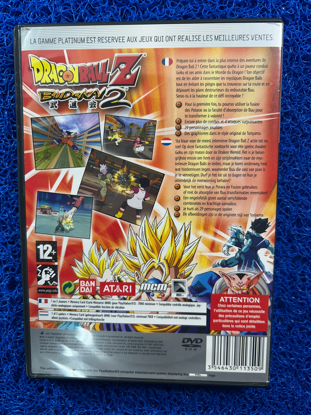 PS2 Dragon ball z budokai 2 (E)
