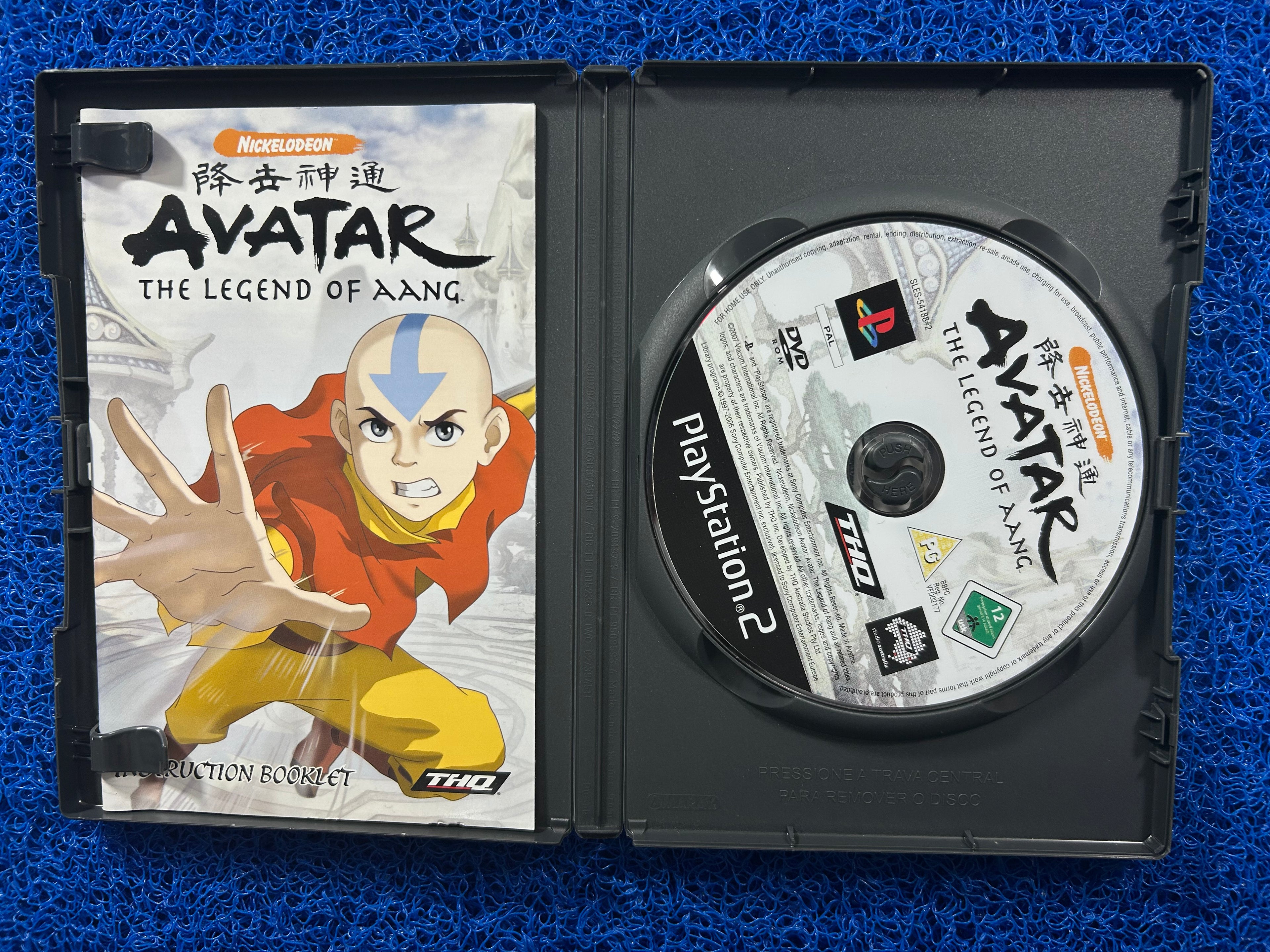 PS2 Avatar the legend of aang (E)