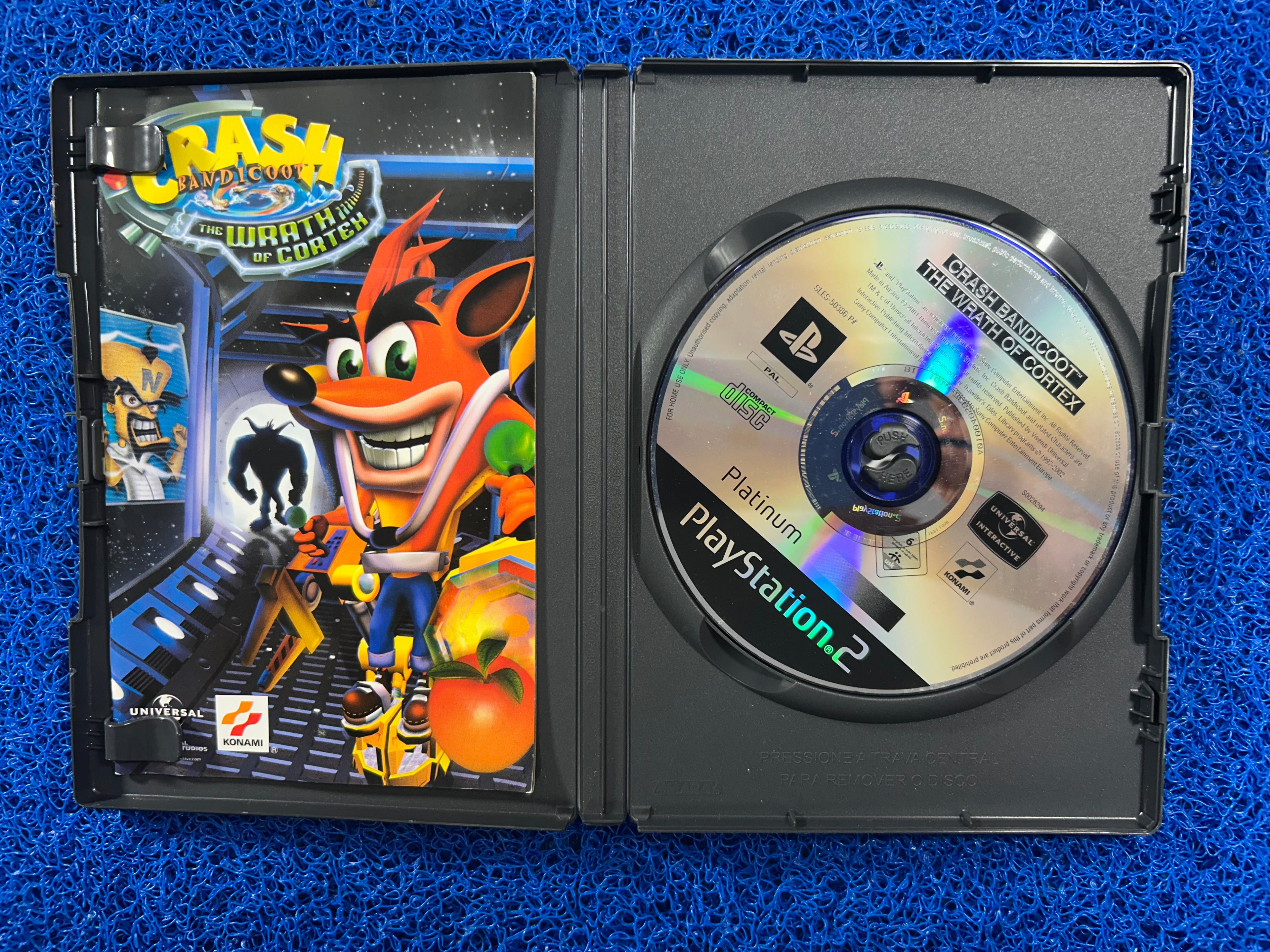 PS2# Crash bandicoot wrath of cortex (E)