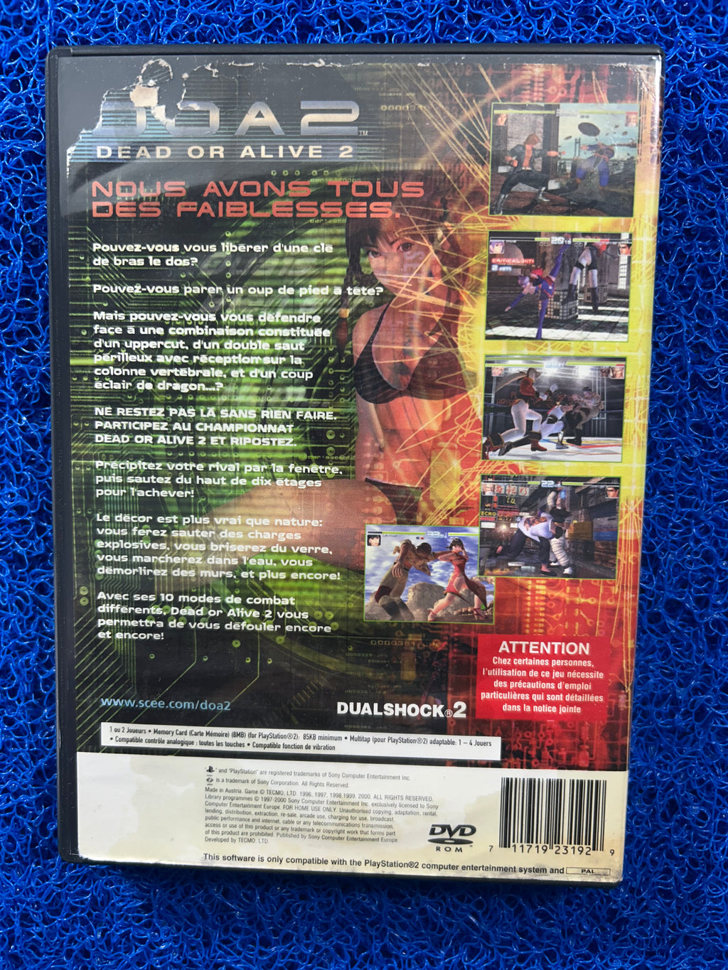 PS2 Dead or alive 2 (E)