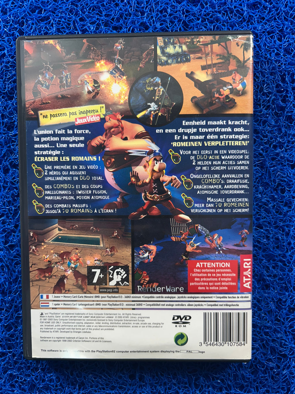 PS2 Asterix & obelix xxl (E)
