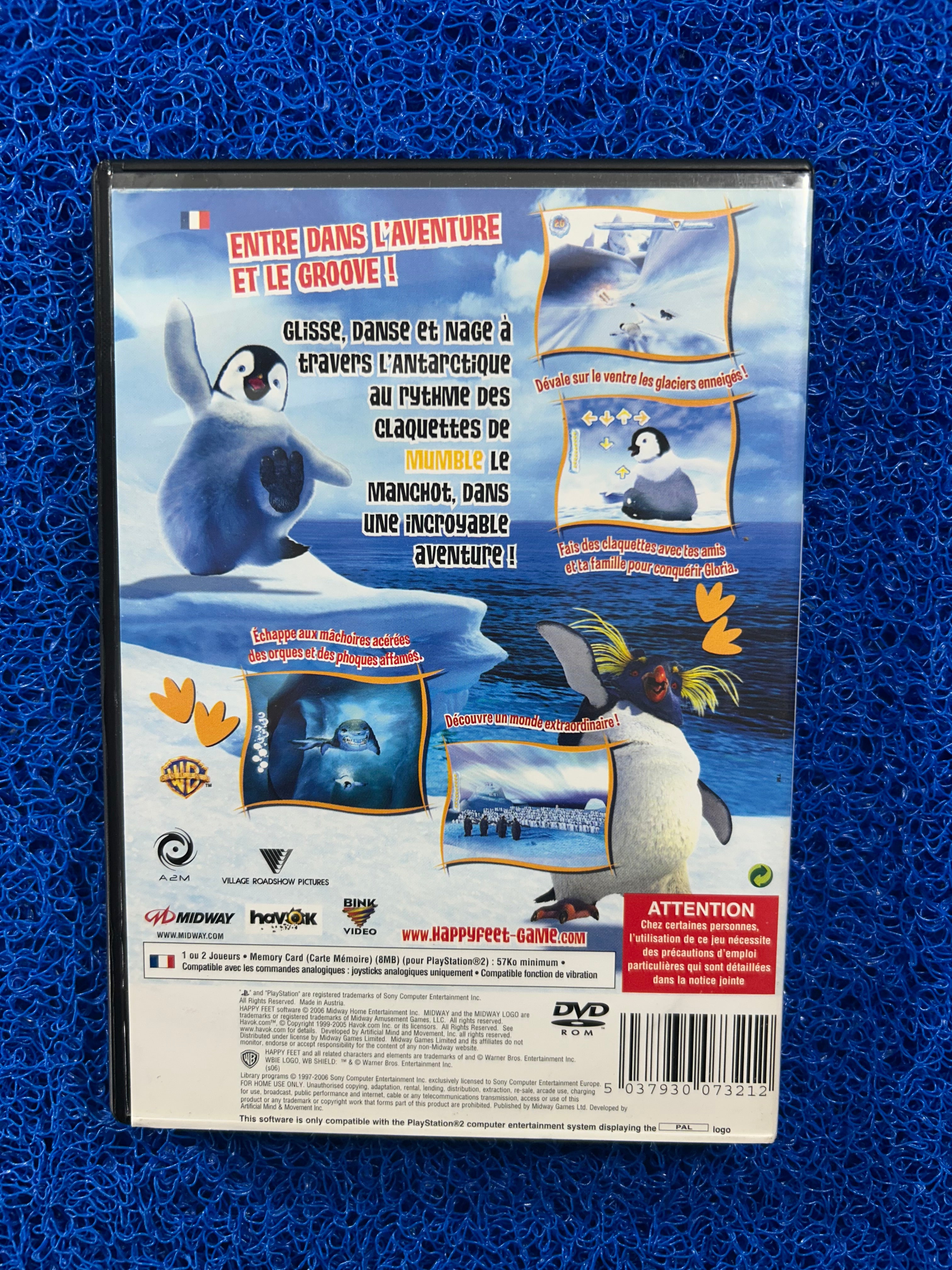 PS2 Happy feet (E)
