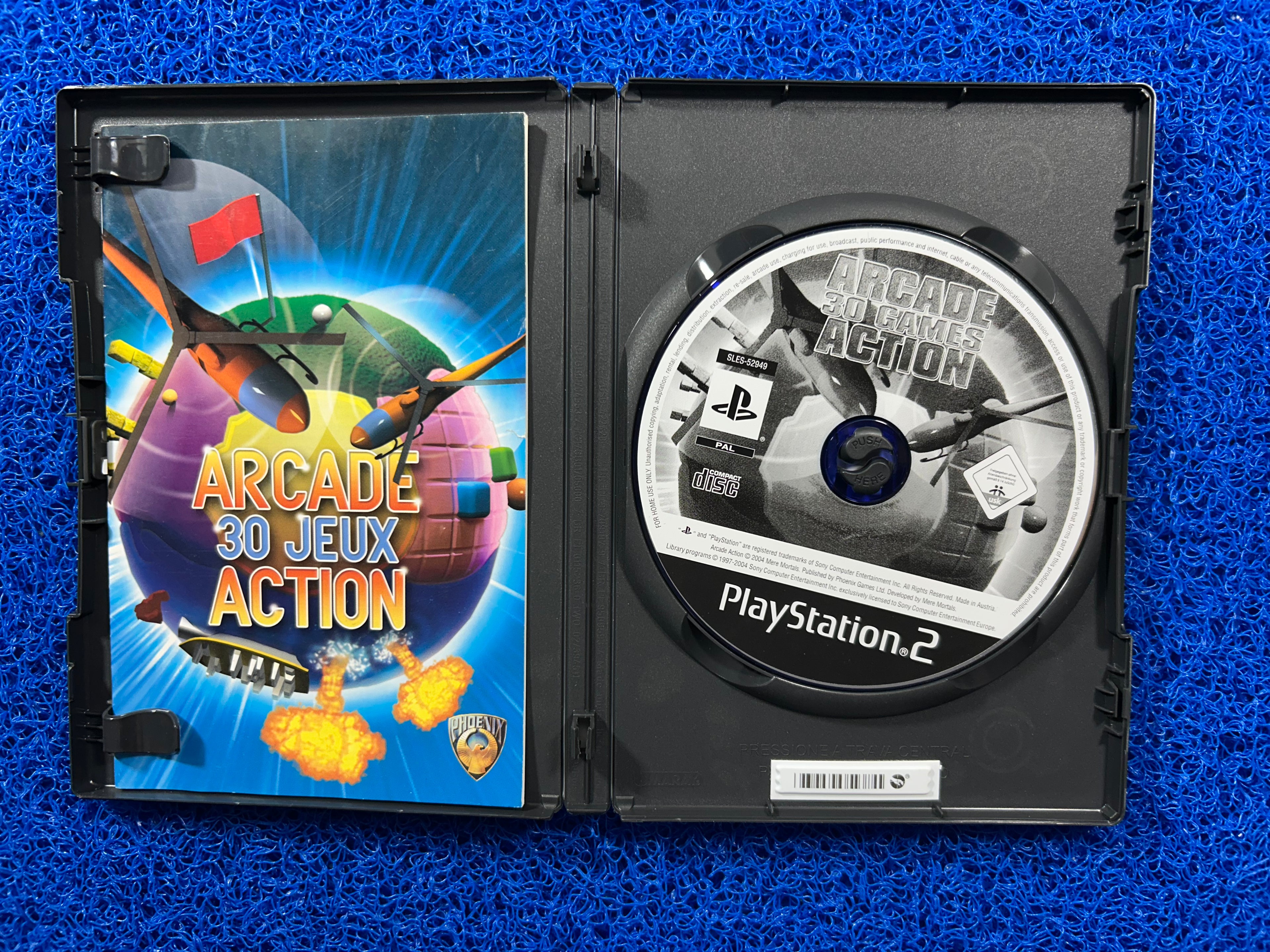 PS2 Arcade 30 games action (E)