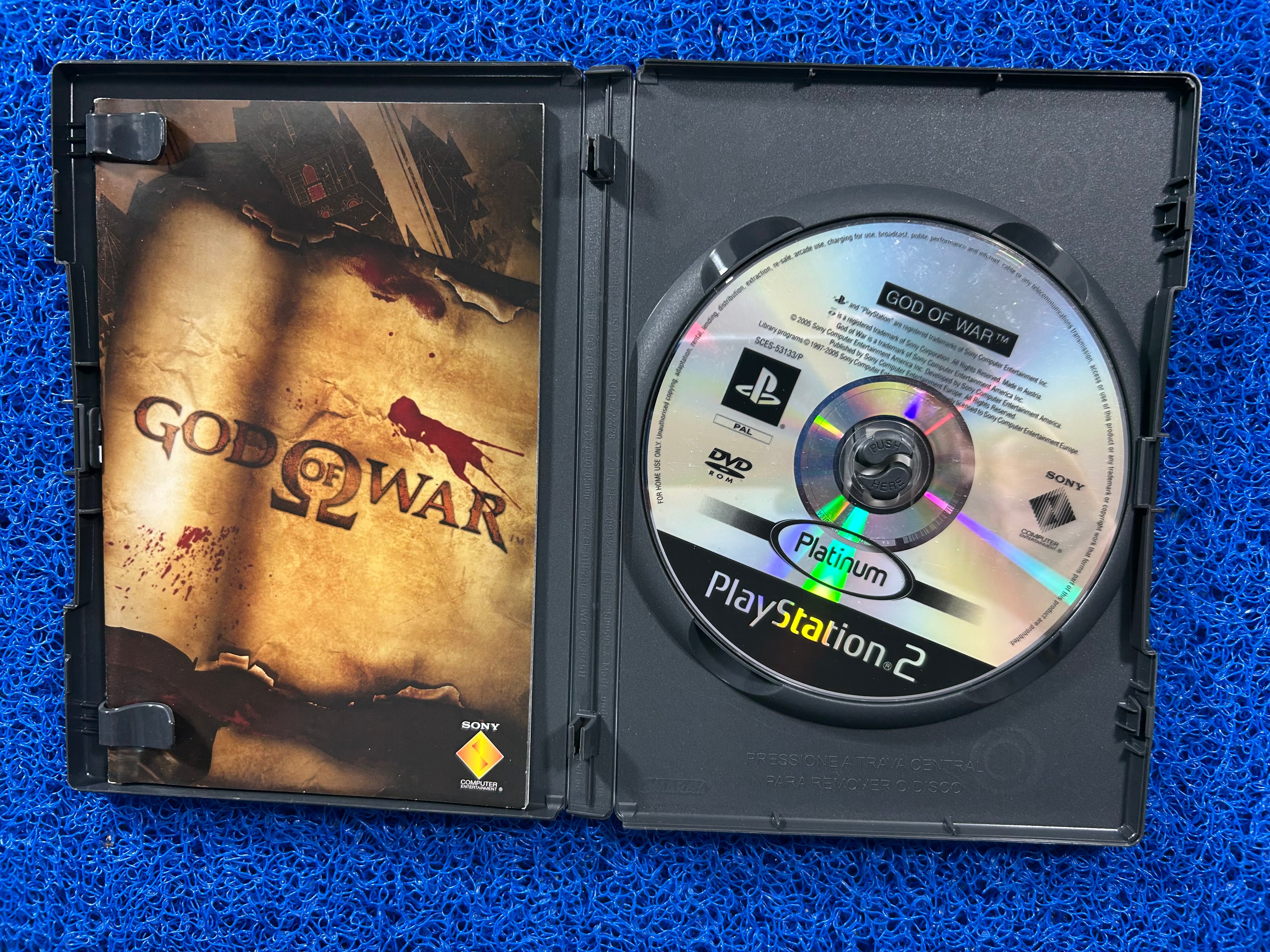 PS2 God of war (E)