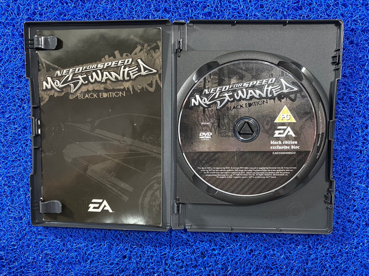 PS2# Need for speed most wanted black edition (E)
