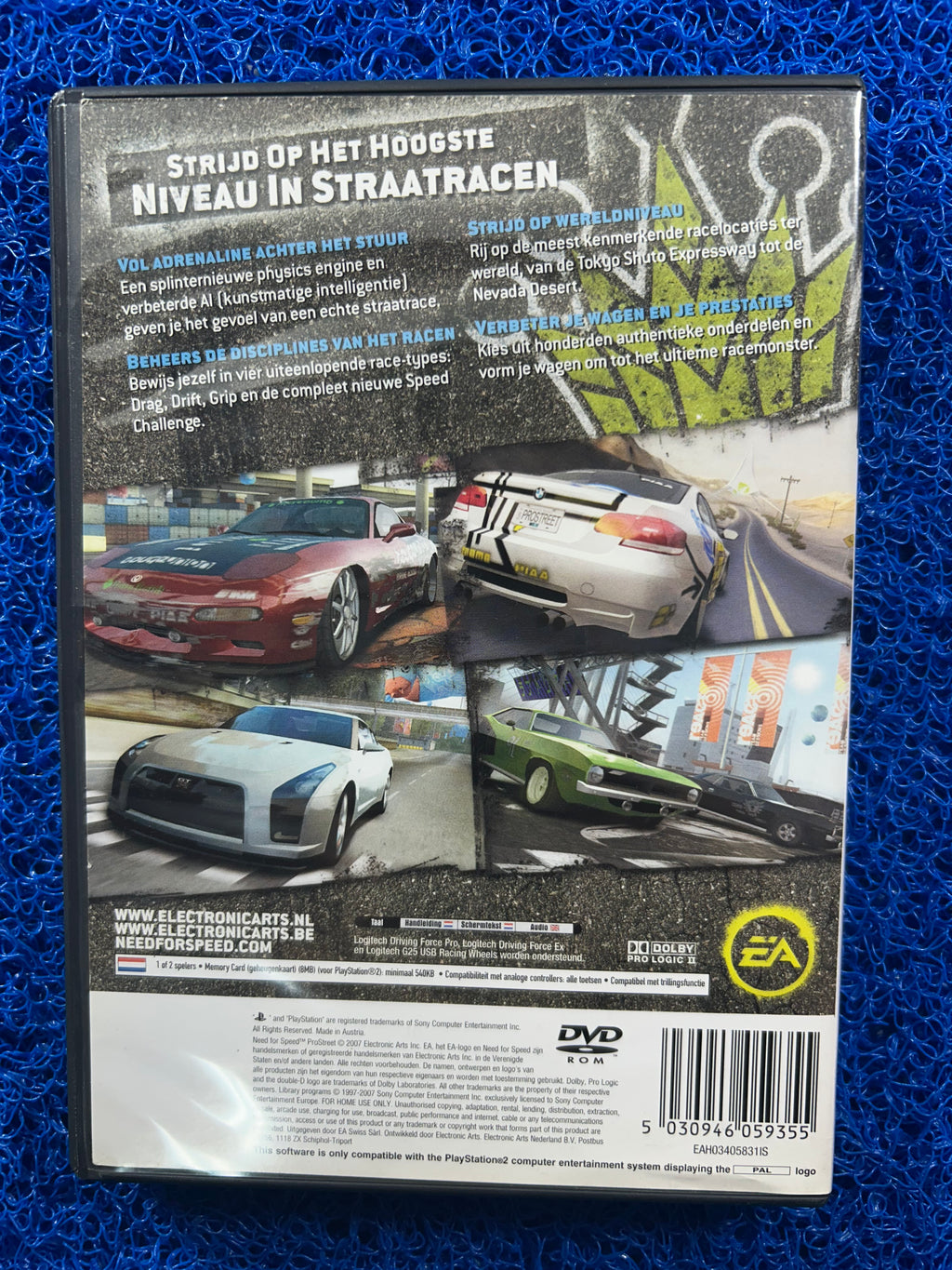 PS2 Need for speed pro street (E)