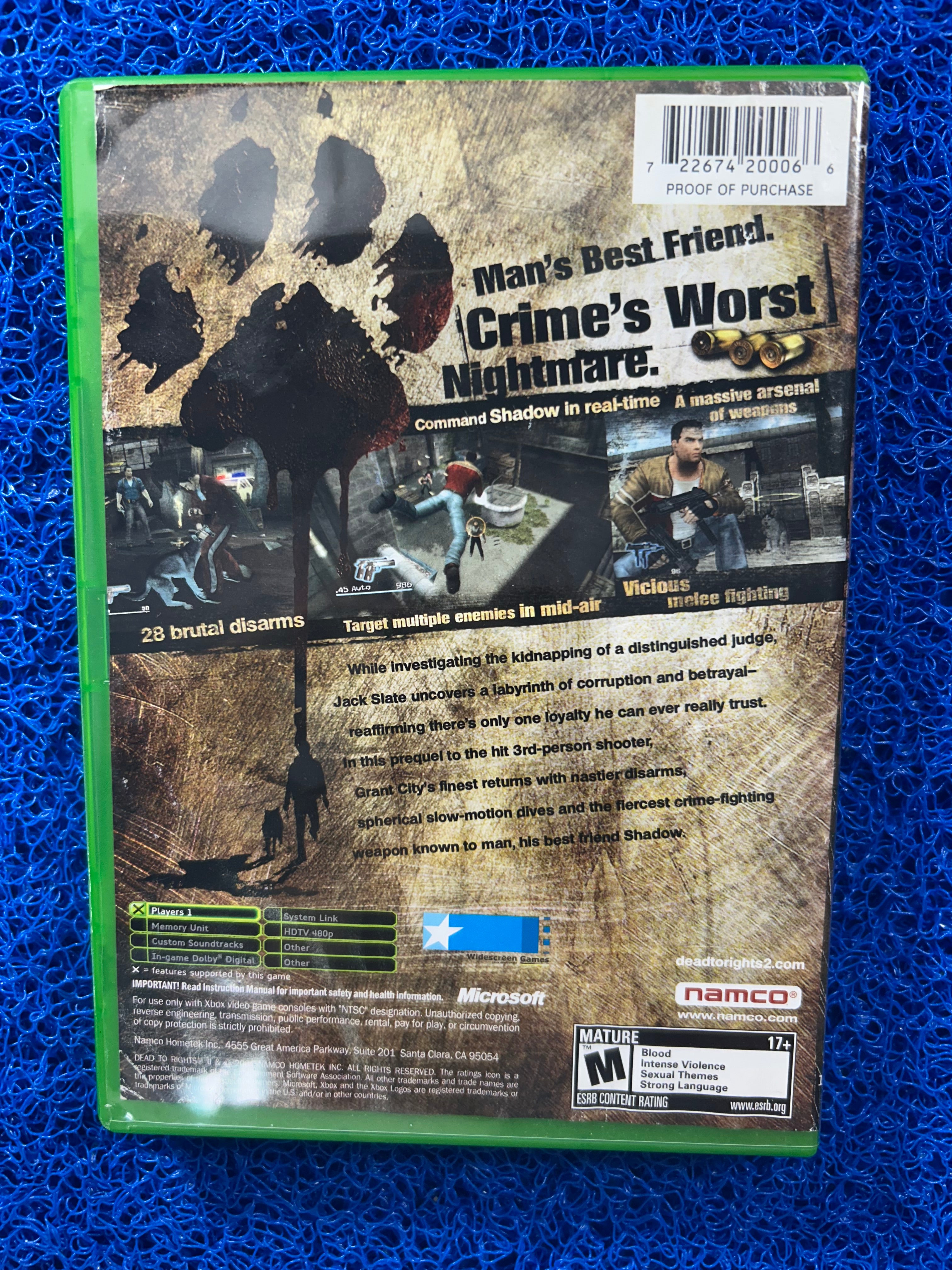 XBOX Dead to right II (A)