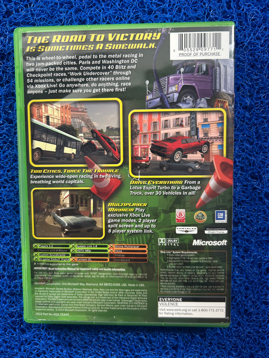 XBOX Midtown madness 3 (A)