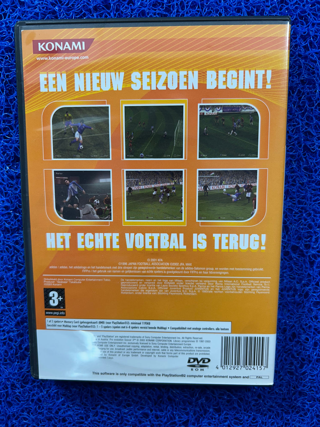 PS2 PES 3 (E)