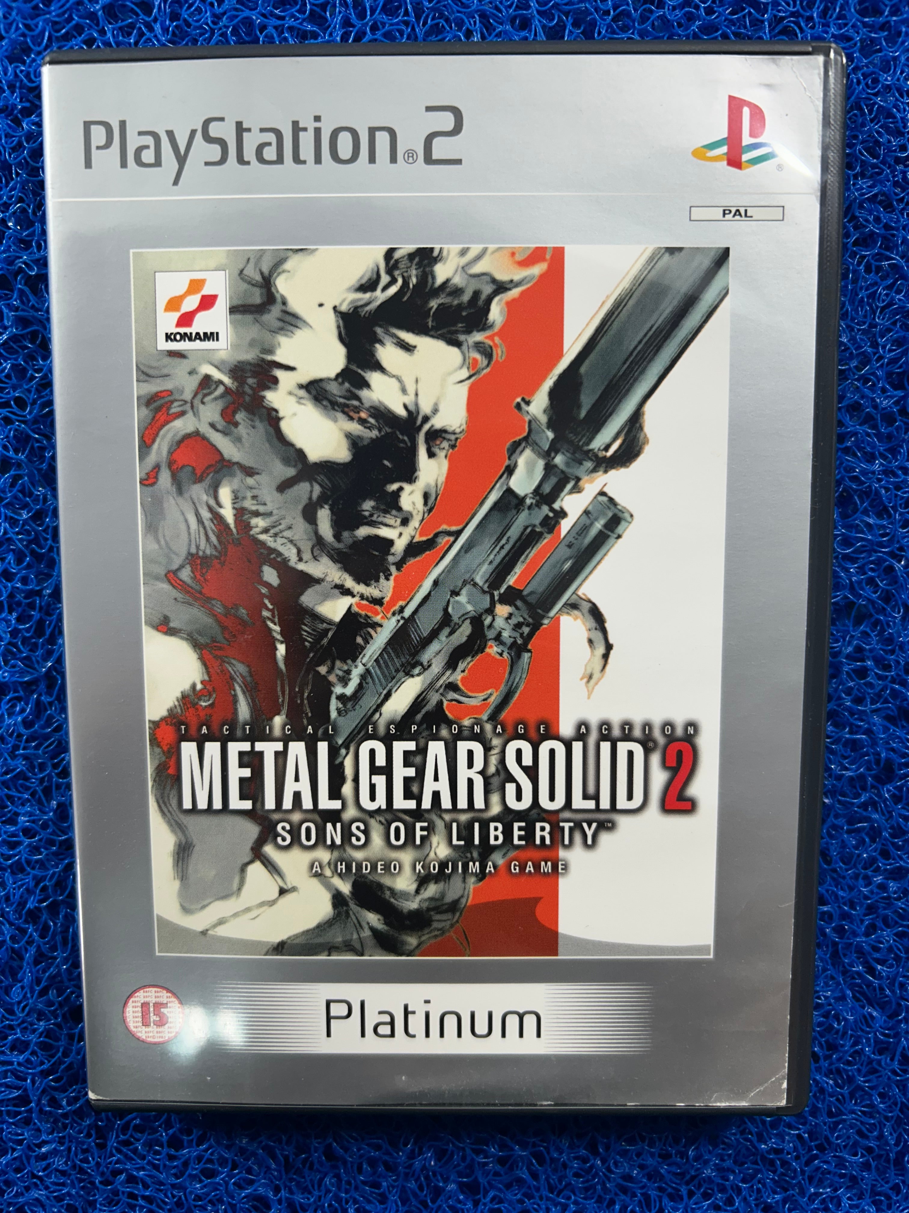 PS2 Metal gear solid 2 (E)
