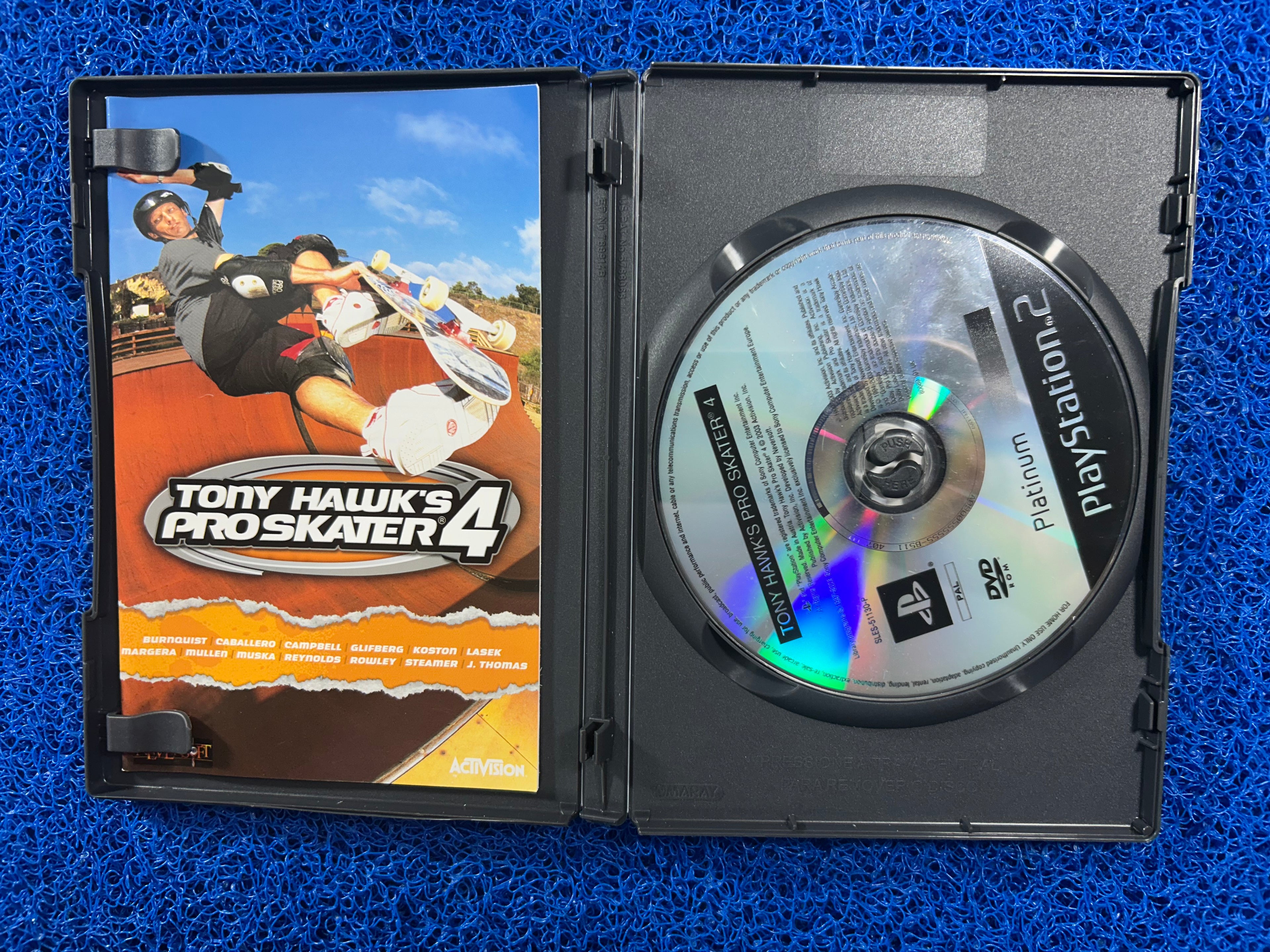 PS2# Tony hawk 4 (E)