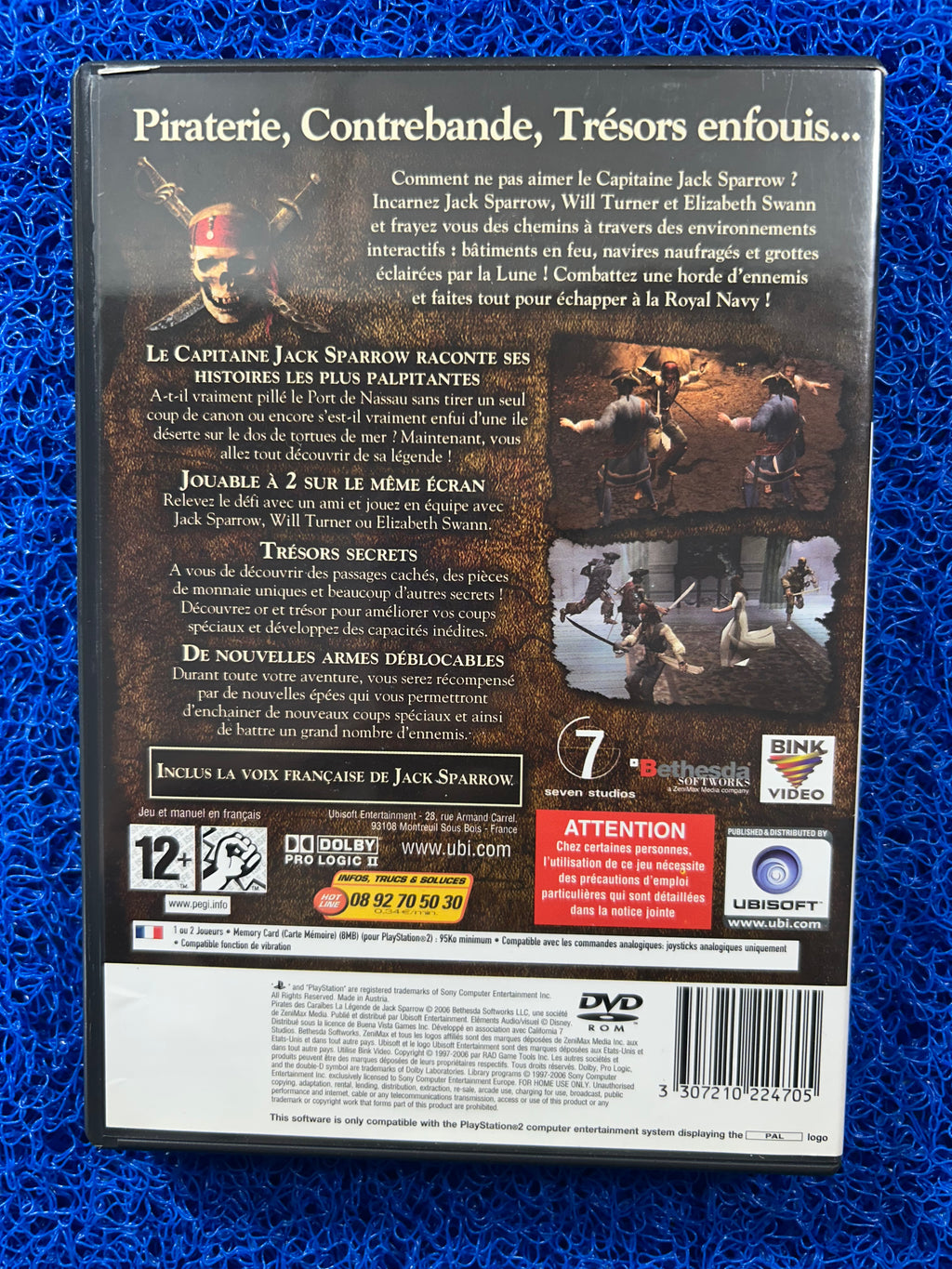 PS2 Pirates of caribbean the legend of jack sparrow (E)