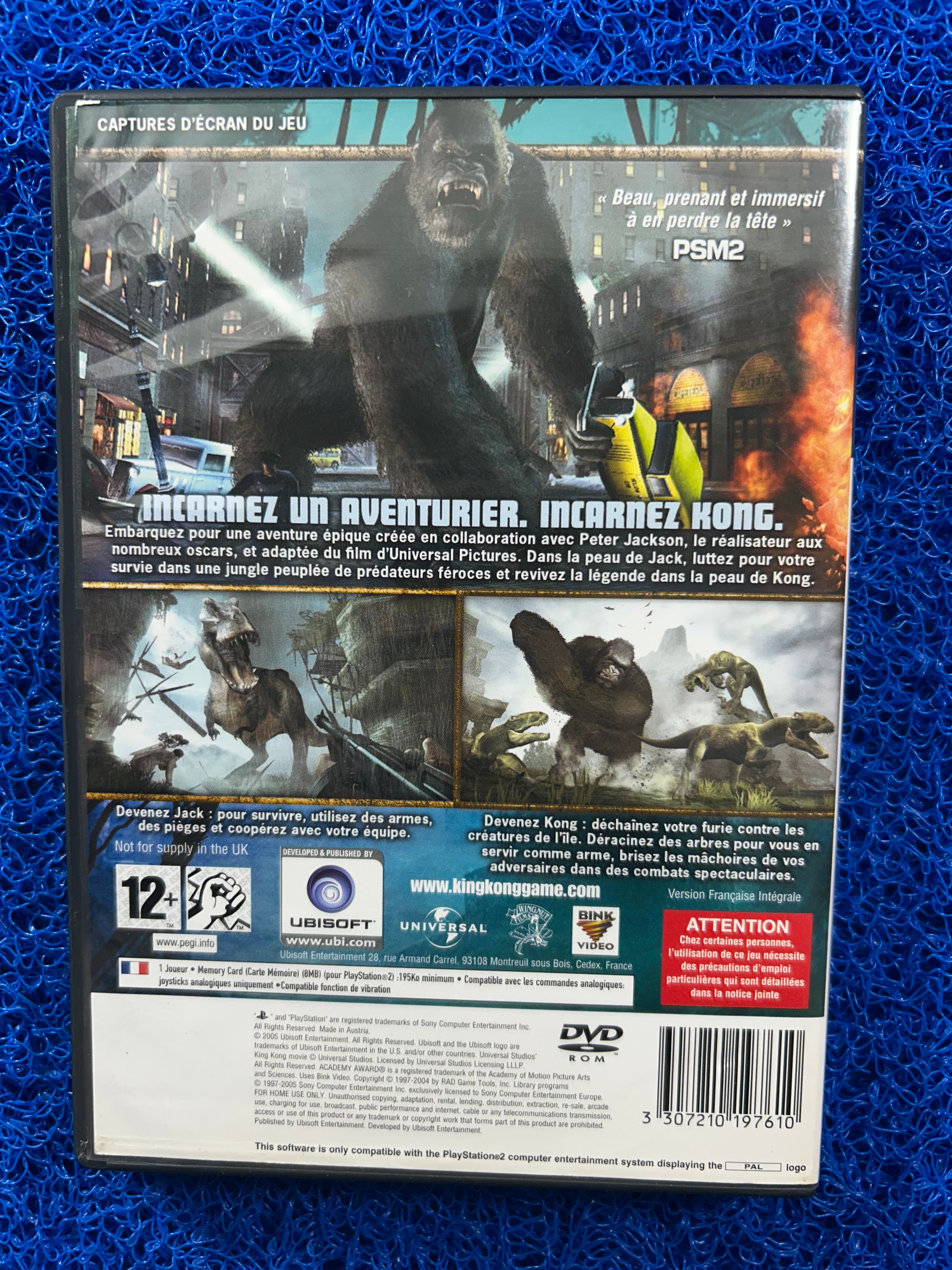 PS2 King Kong (E)