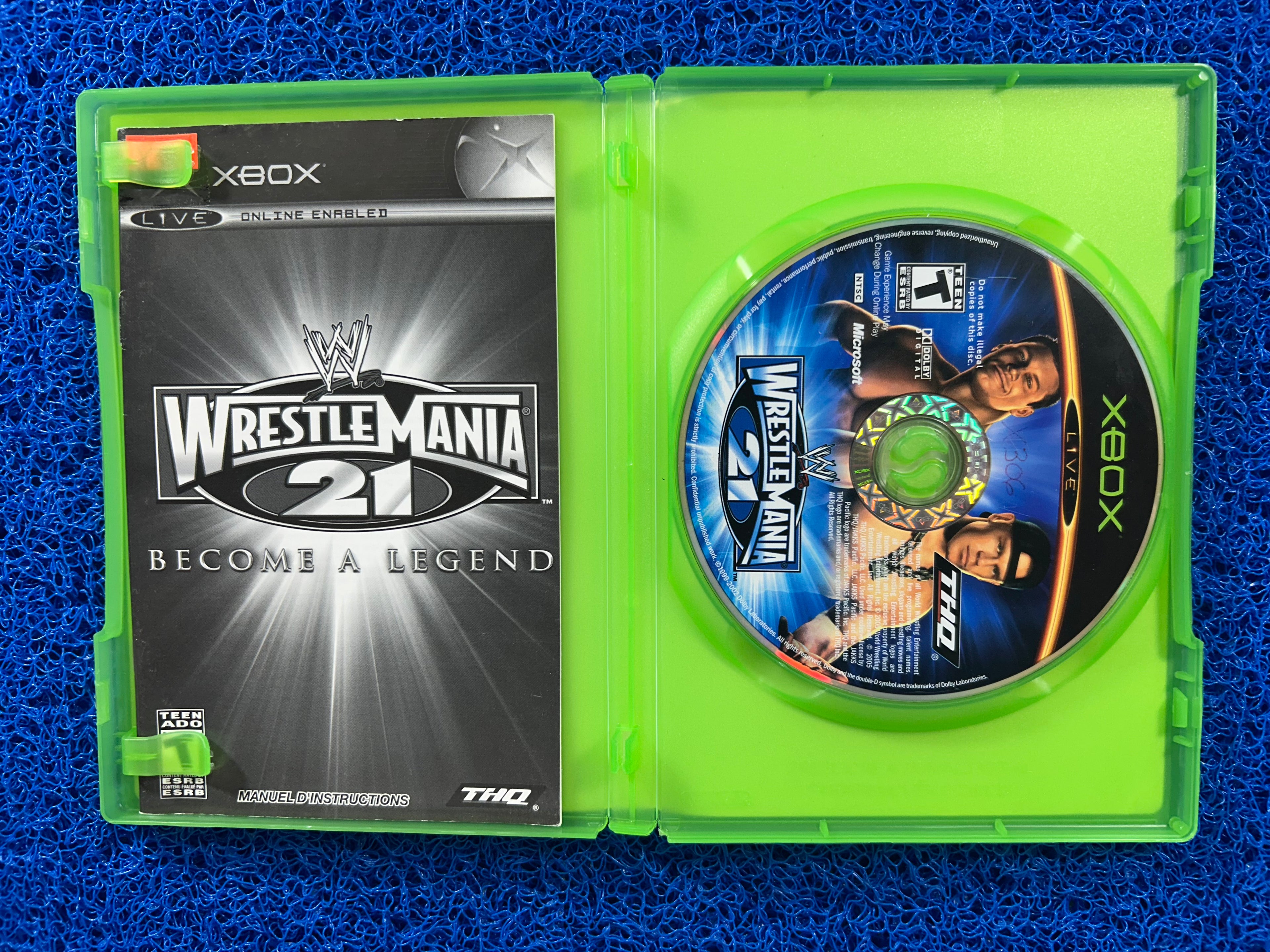 XBOX Wrestle mania 21 (A)