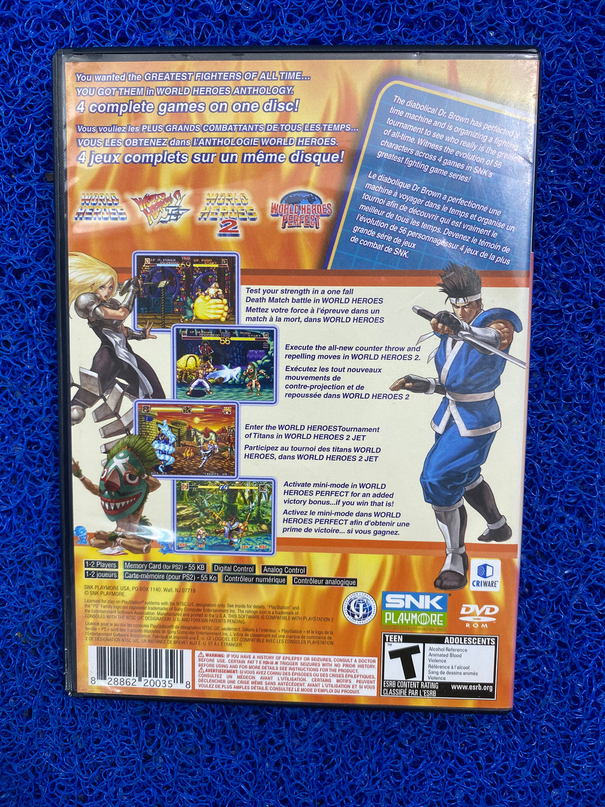 PS2# World heroes (A)