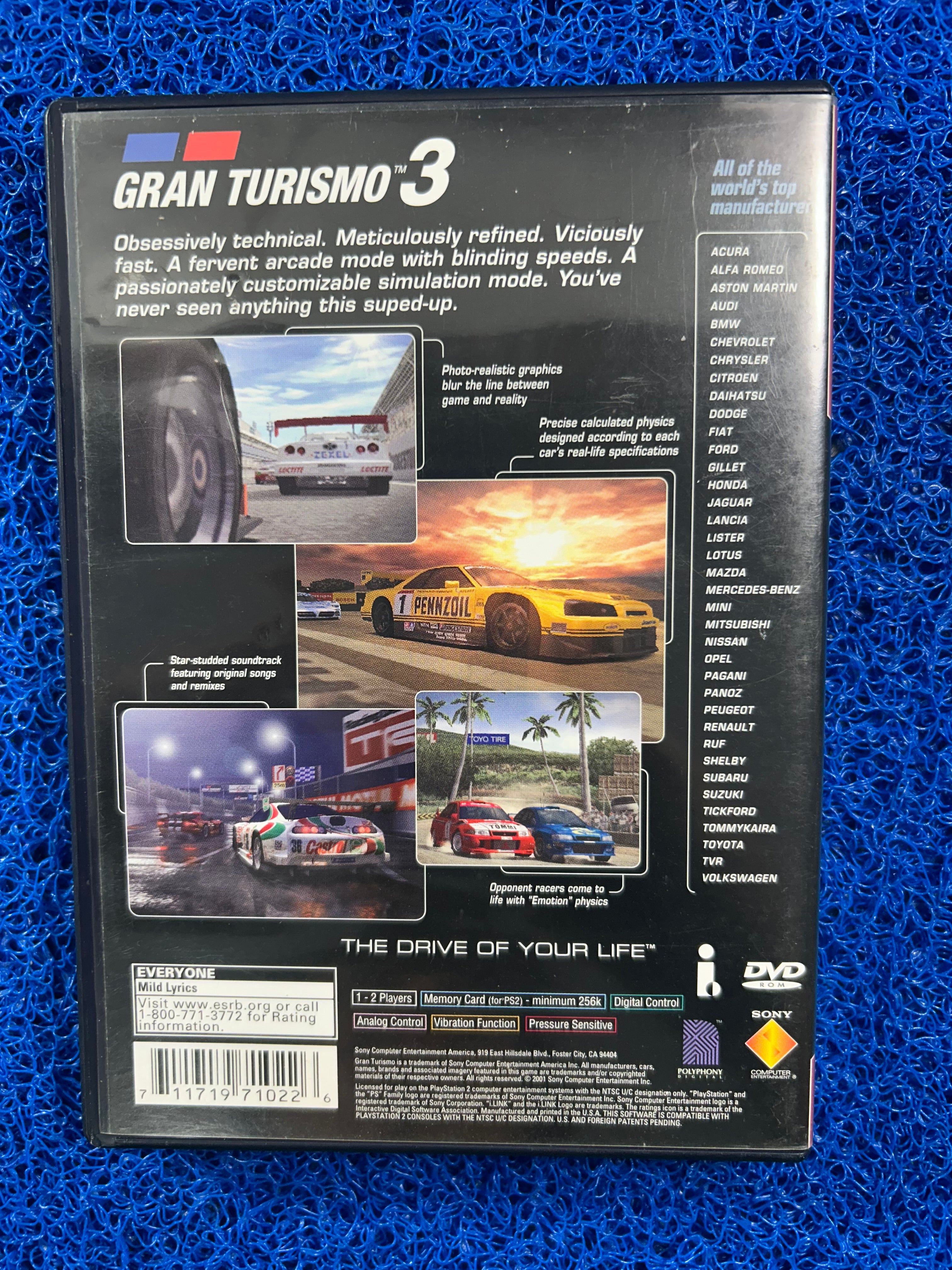 PS2# Gran turismo 3 (A)