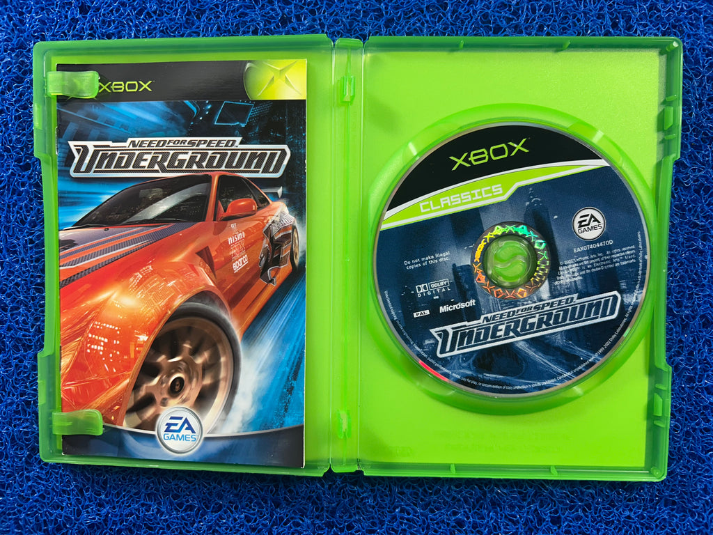 XBOX Need for speed underground (E)