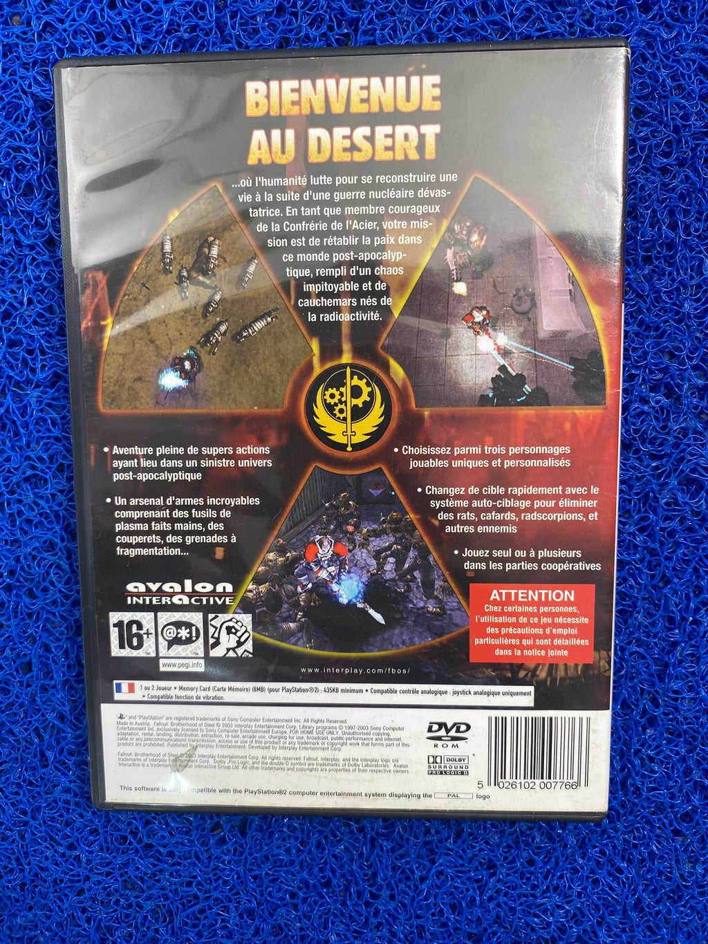 PS2# Fallout brotherhood of steel (E)