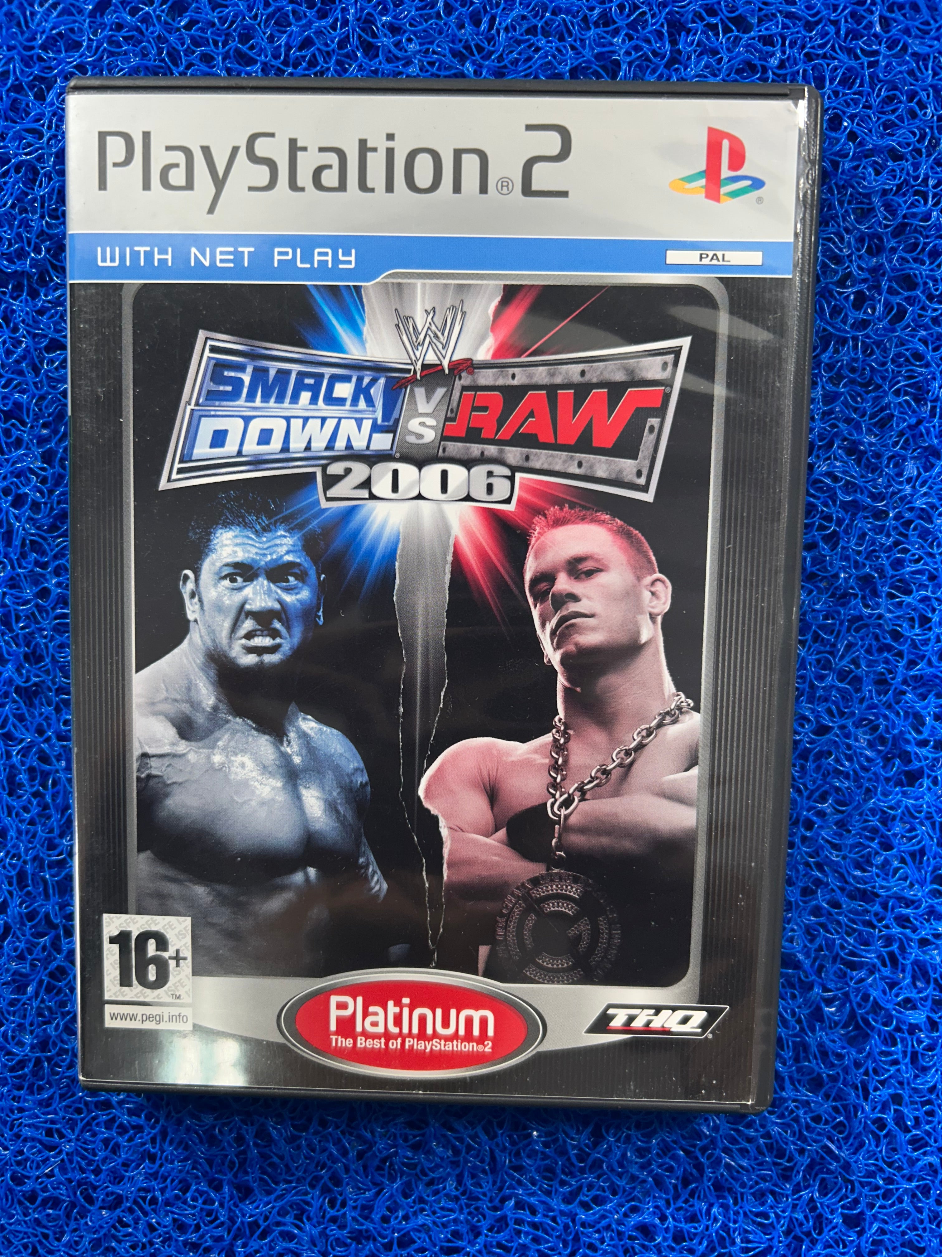 PS2 Smackdown vs. raw 2006 (E)