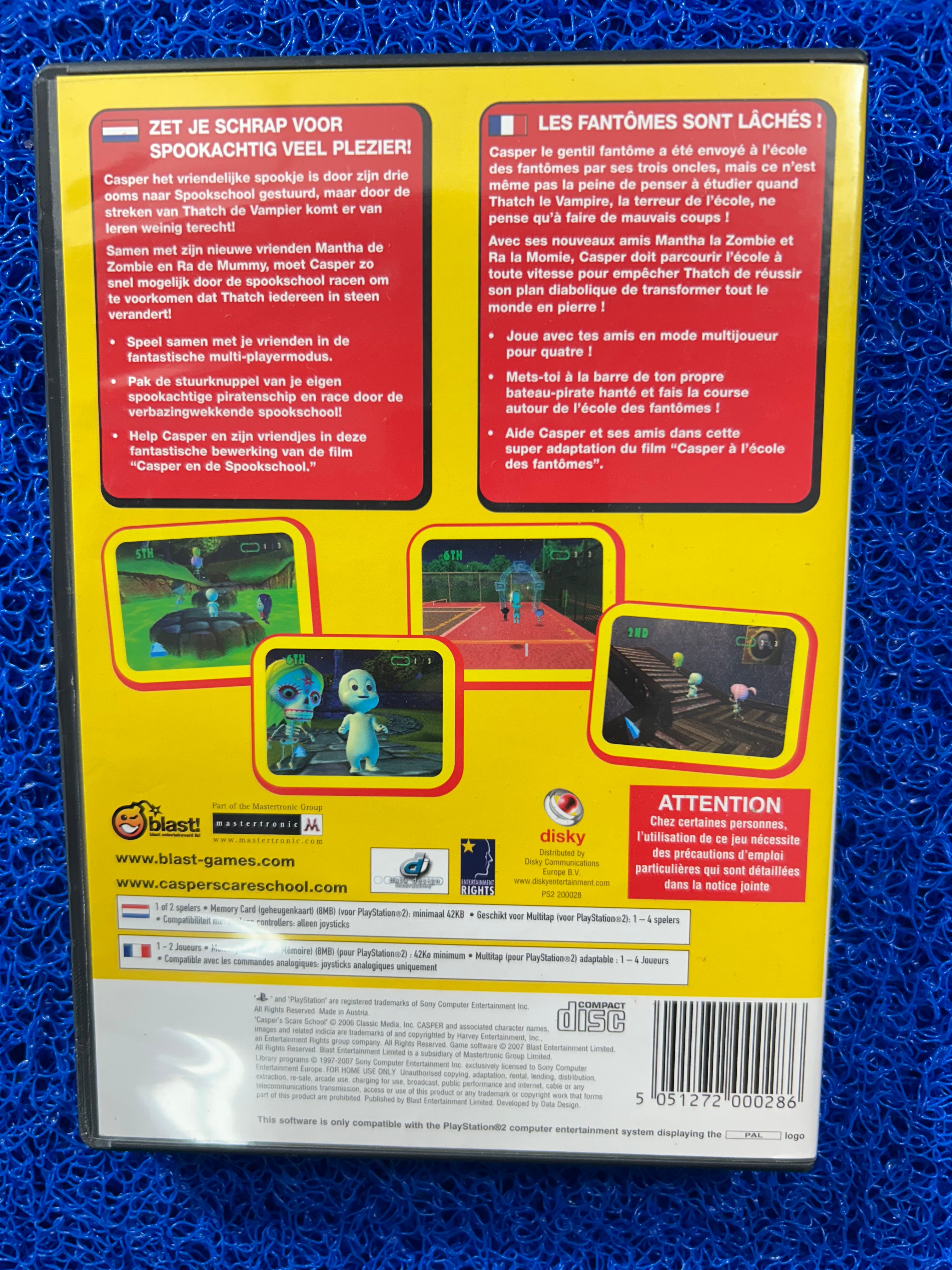 PS2 Casper scare school (E)