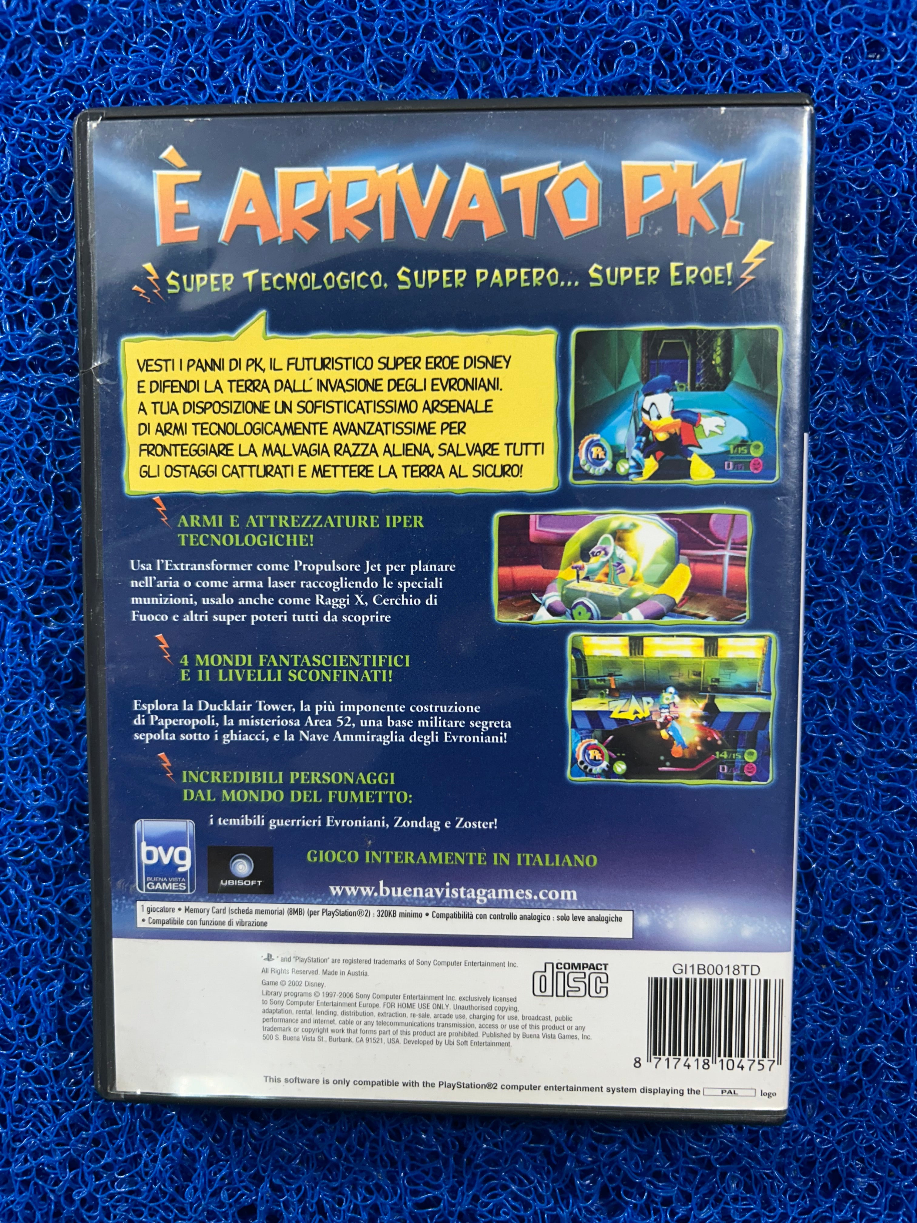 PS2 Power duck (E)