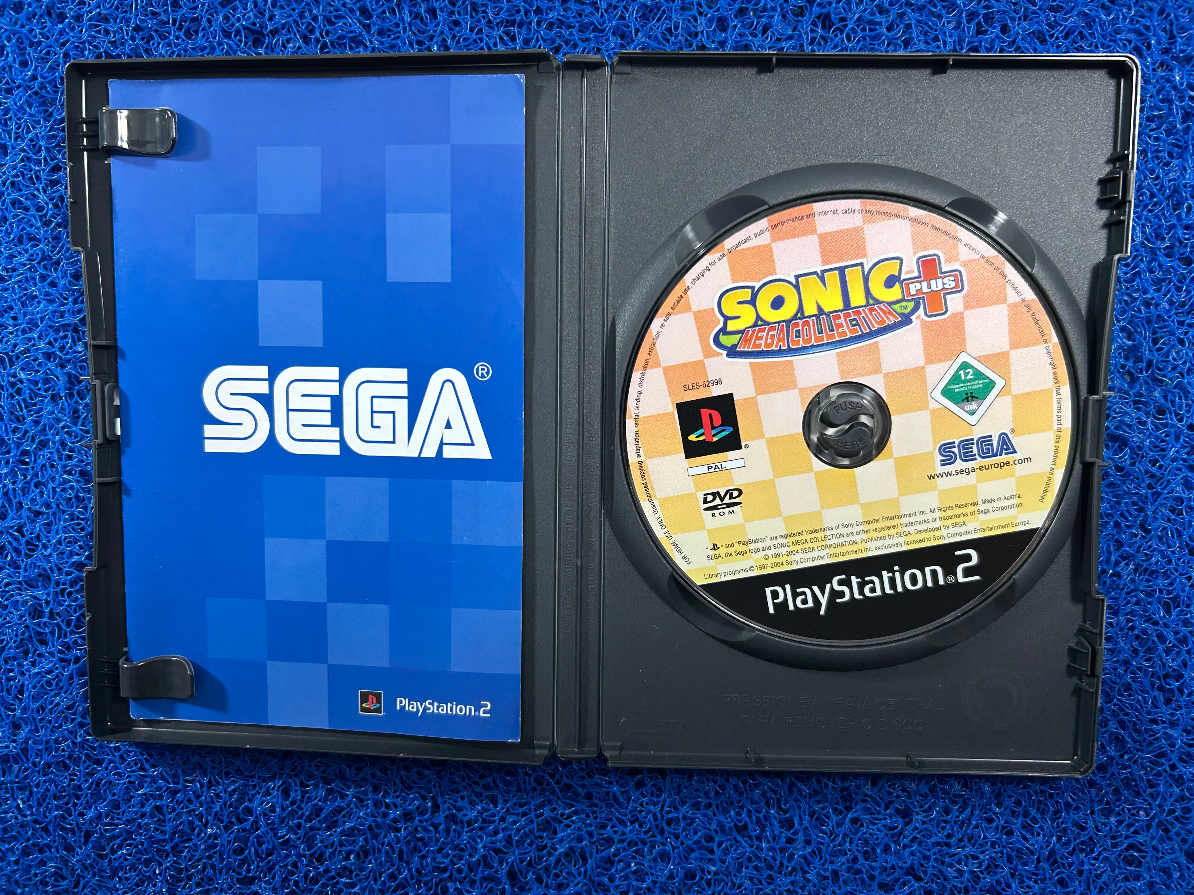 PS2# Sonic mega collection plus (E)
