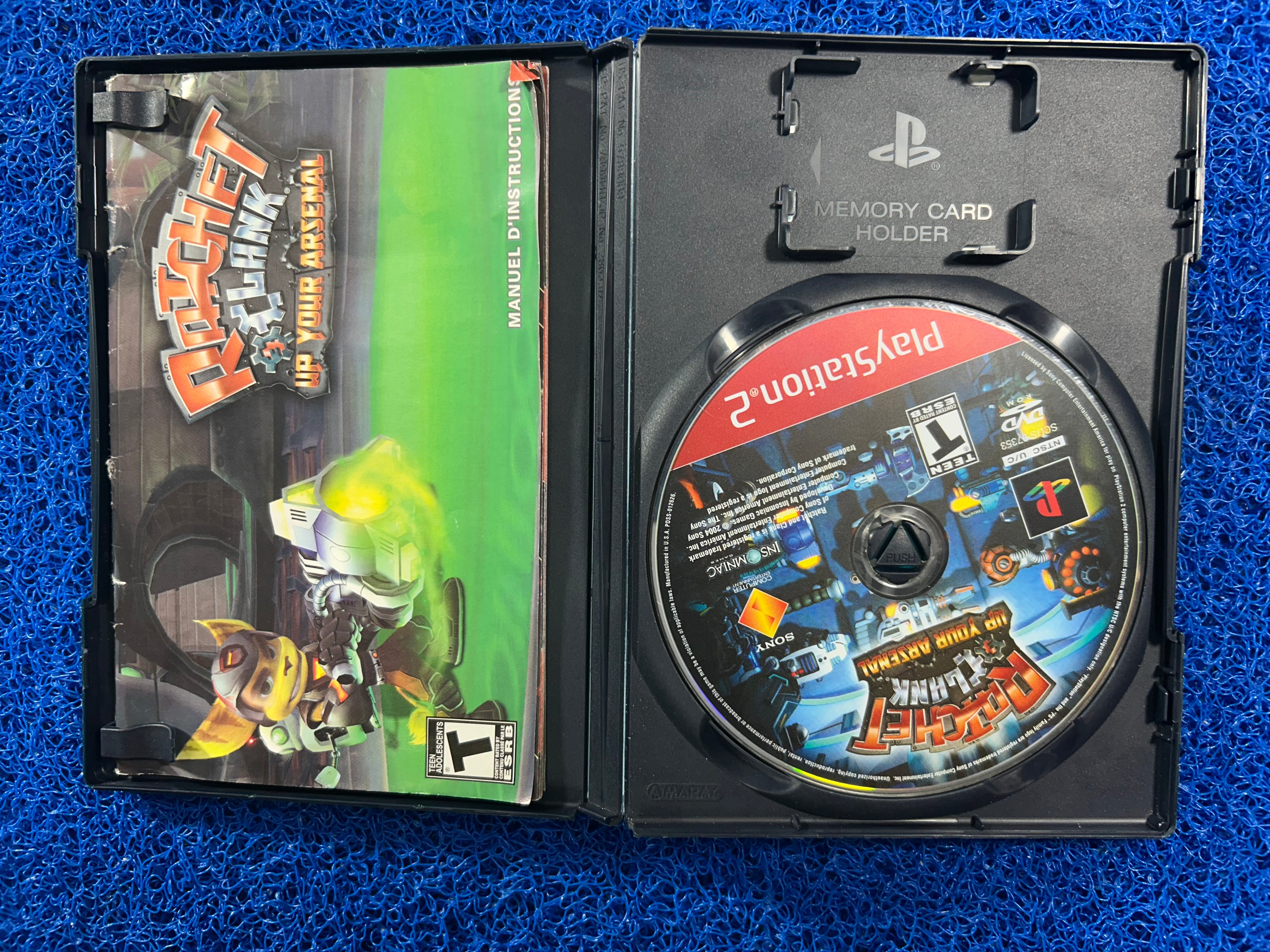 PS2# Ratchet clank up your arsenal (A)