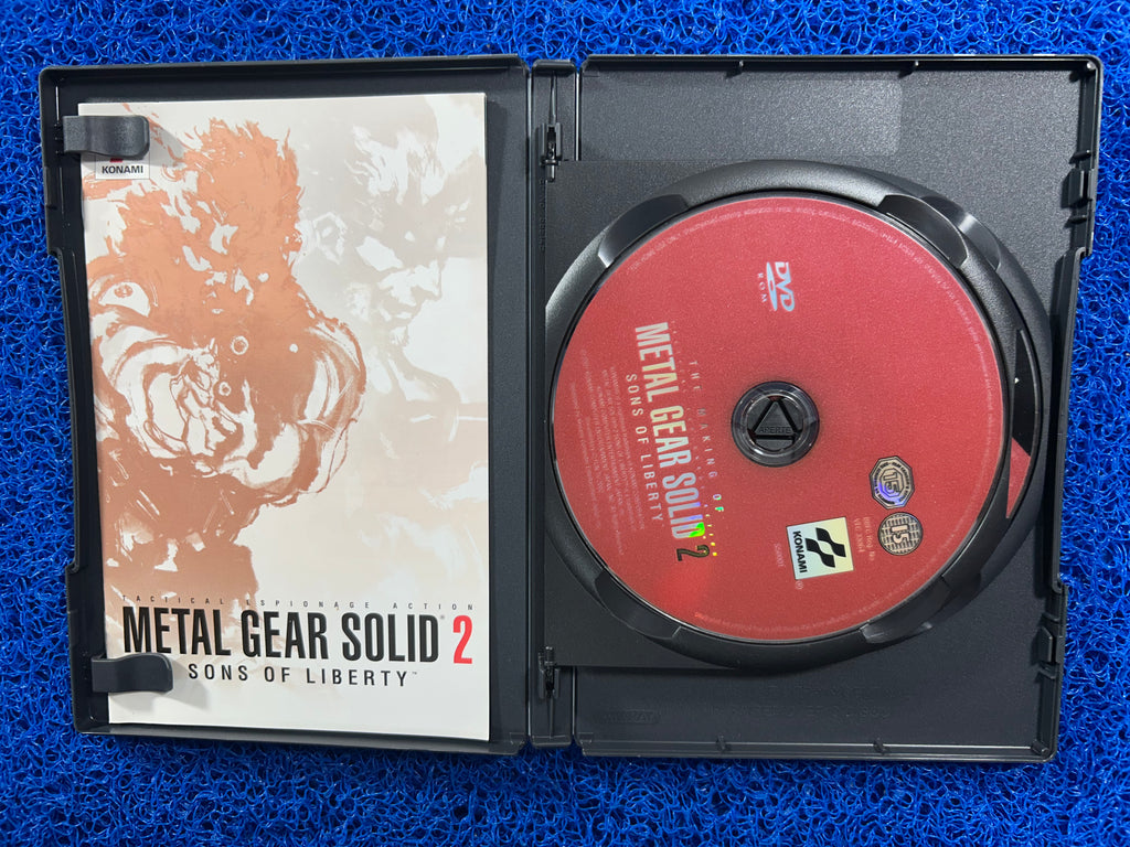 PS2 Metal gear solid 2 (E)