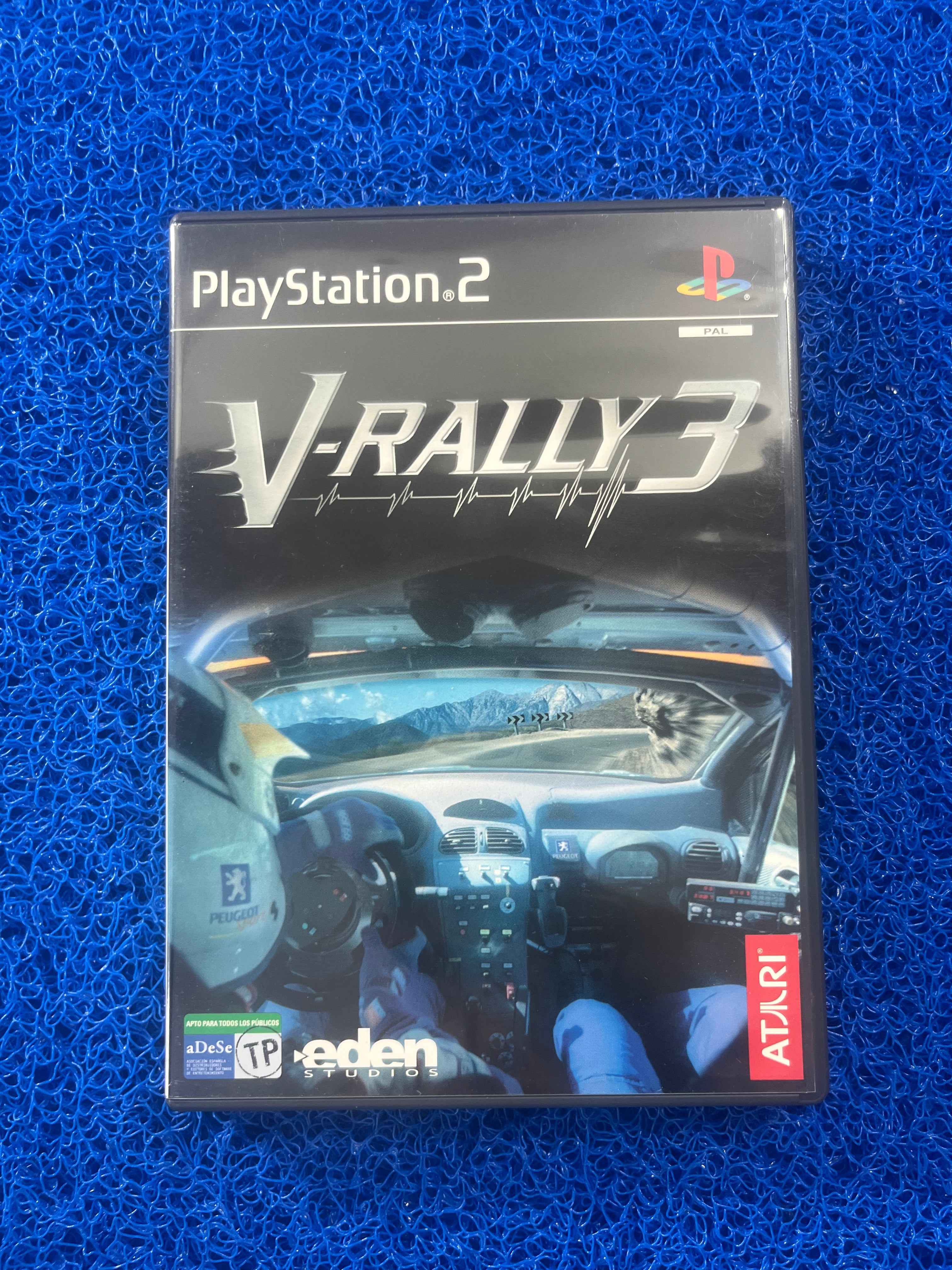 PS2 V-Rally 3 (E)