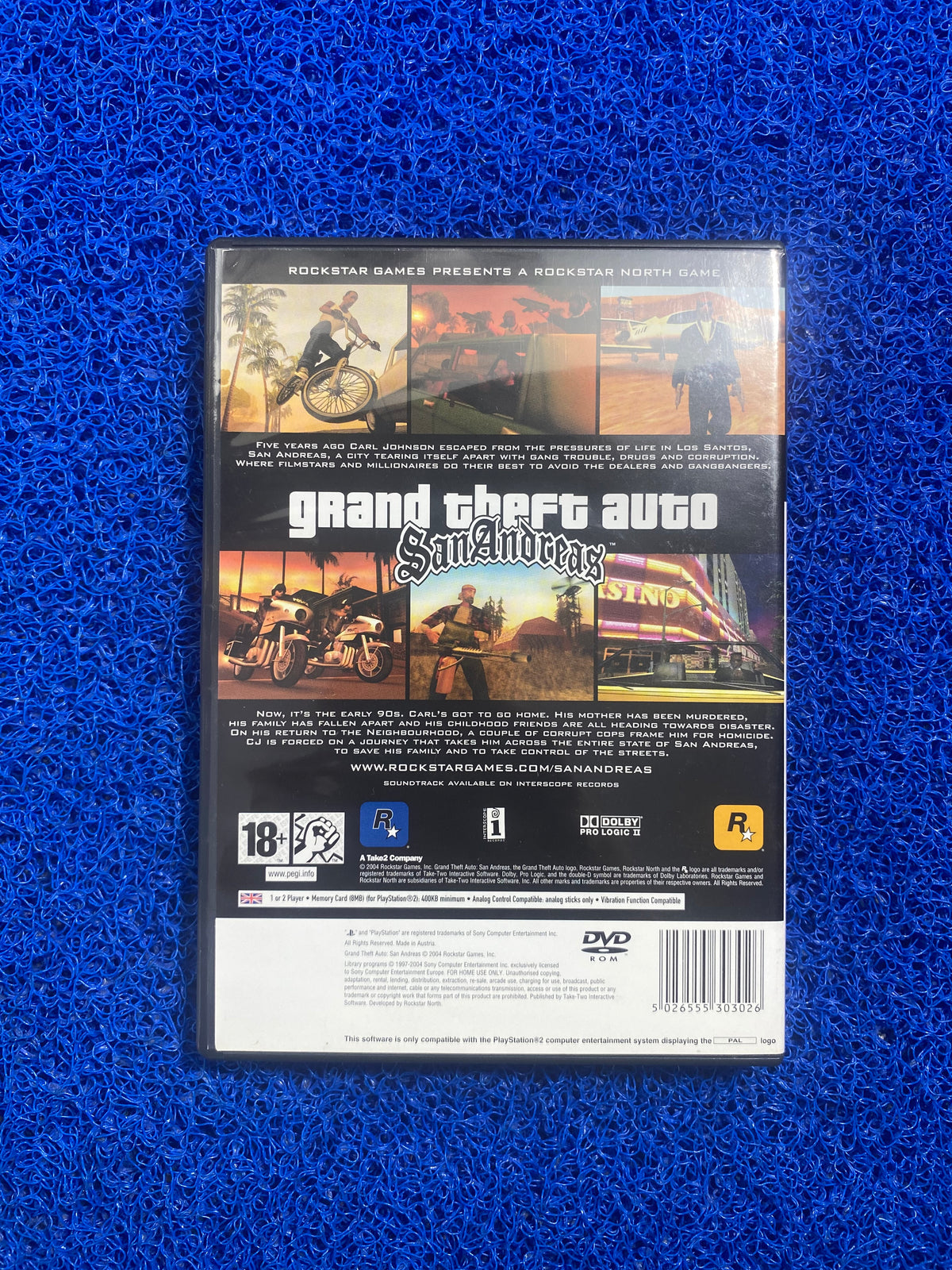 PS2# GTA SAN Andreas (E)