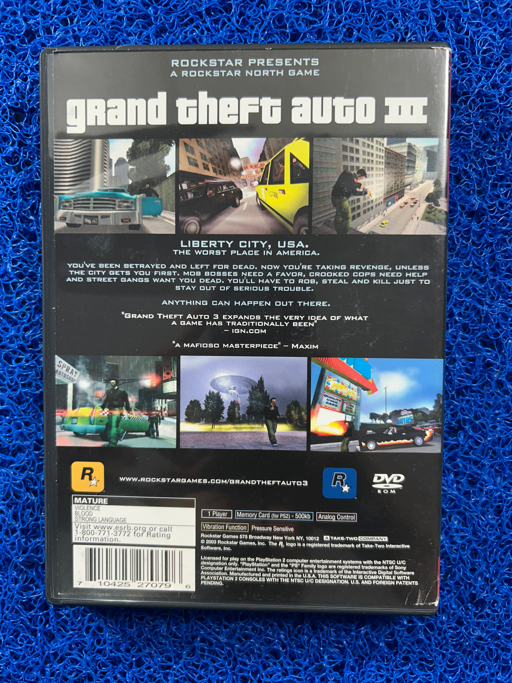 PS2 GTA III (A)