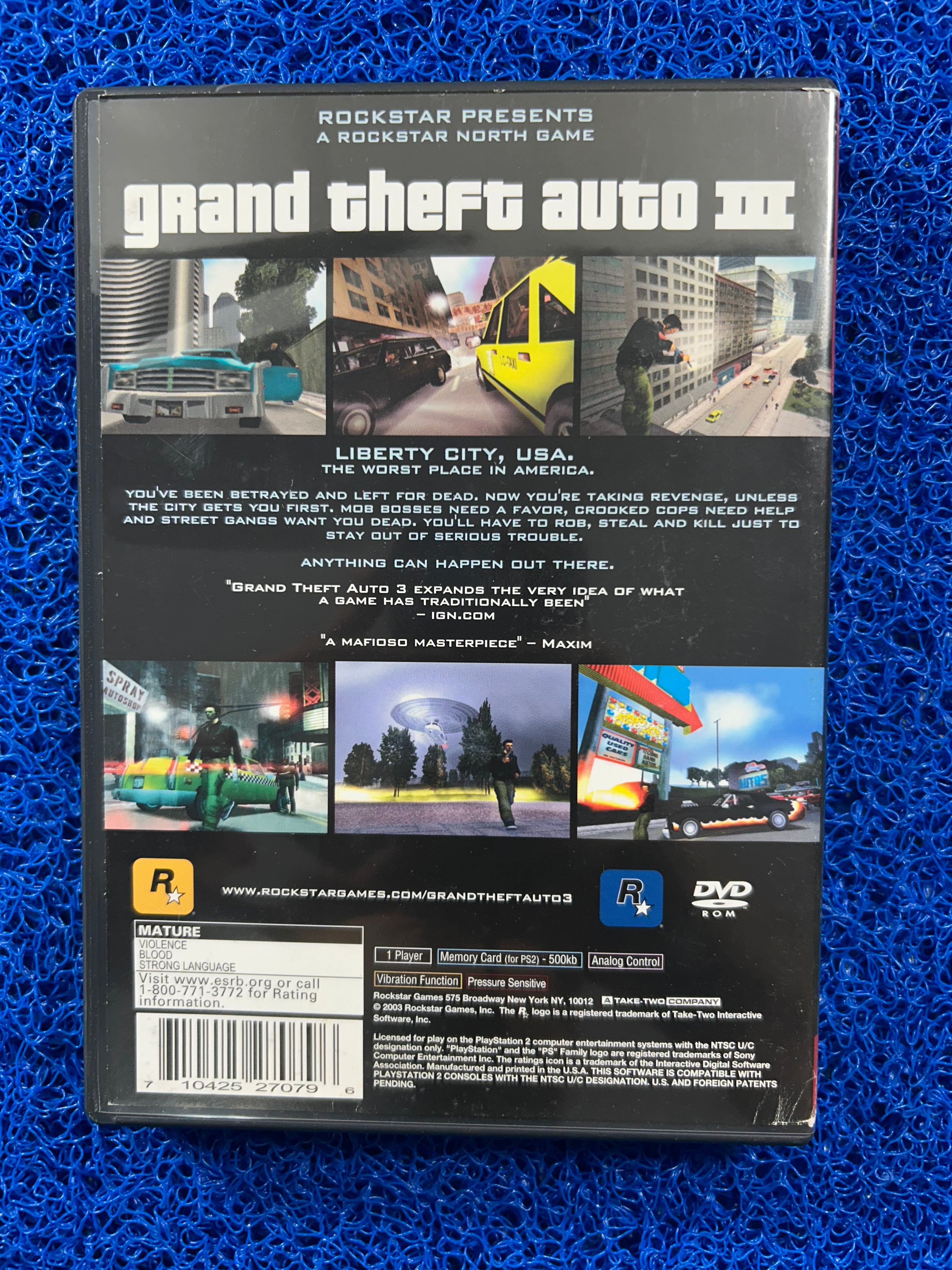 PS2 GTA III (A)