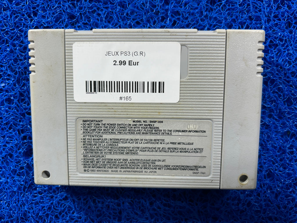 SNES Super soccer (E)