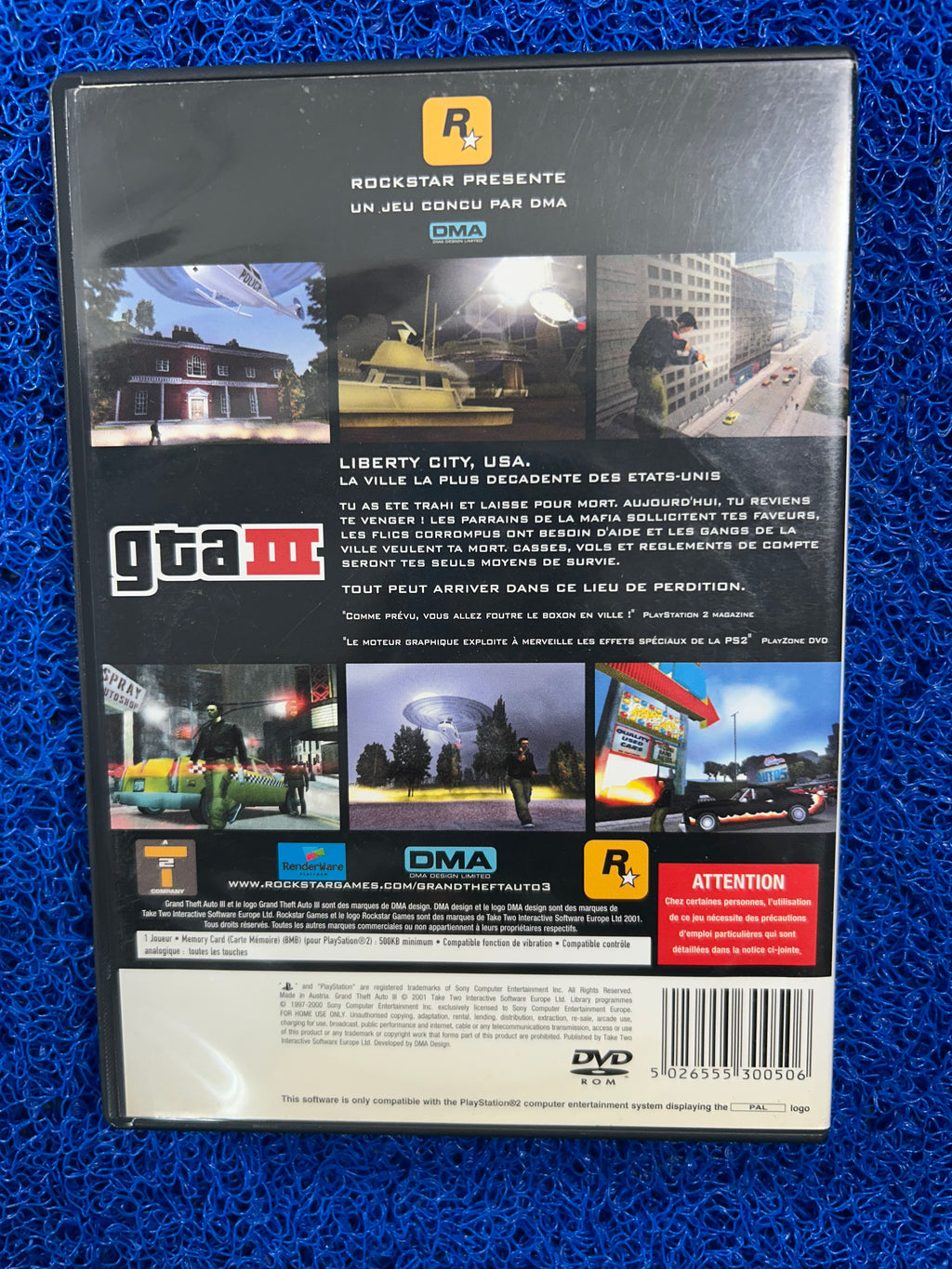 PS2# GTA III (E)