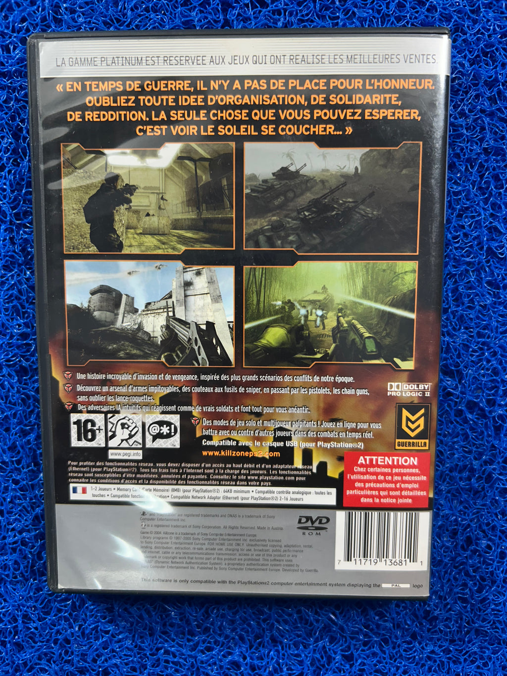 PS2 Killzone (E)