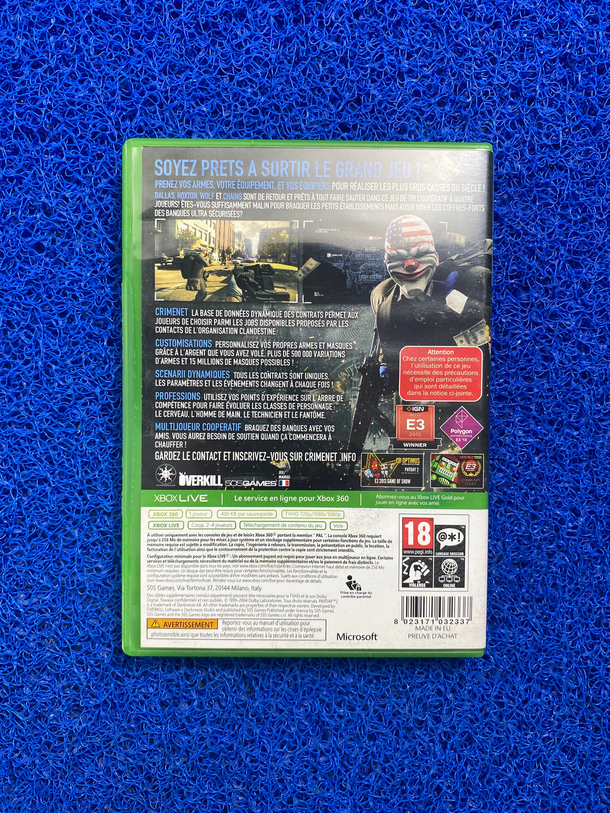 X360# Payday 2 (E)